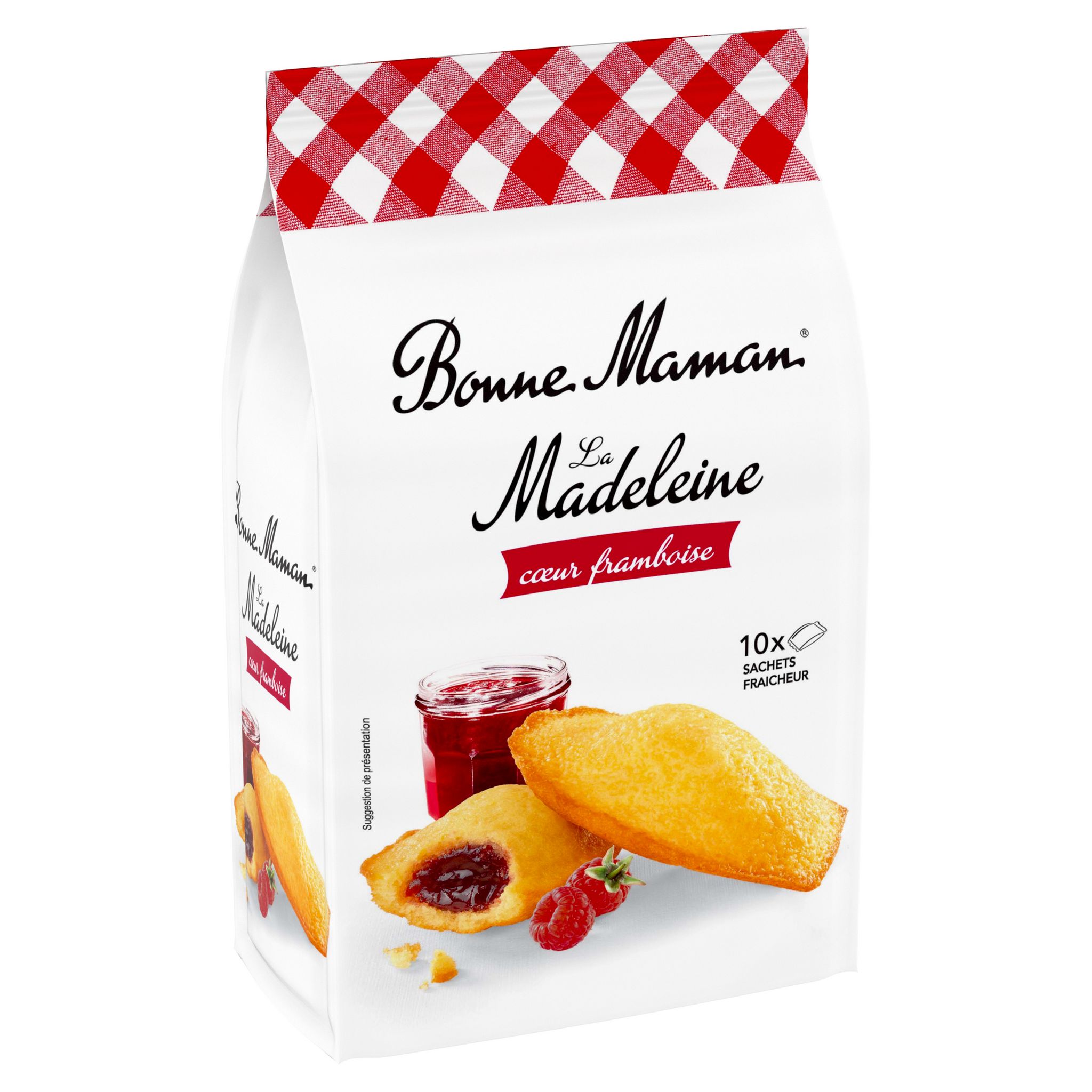 KER CADELAC Madeleines extra moelleuses sachets individuels 16 madeleines  400g pas cher 