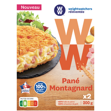 WEIGHT WATCHERS Pané montagnard 100% filet de poulet 2 pièces 200g