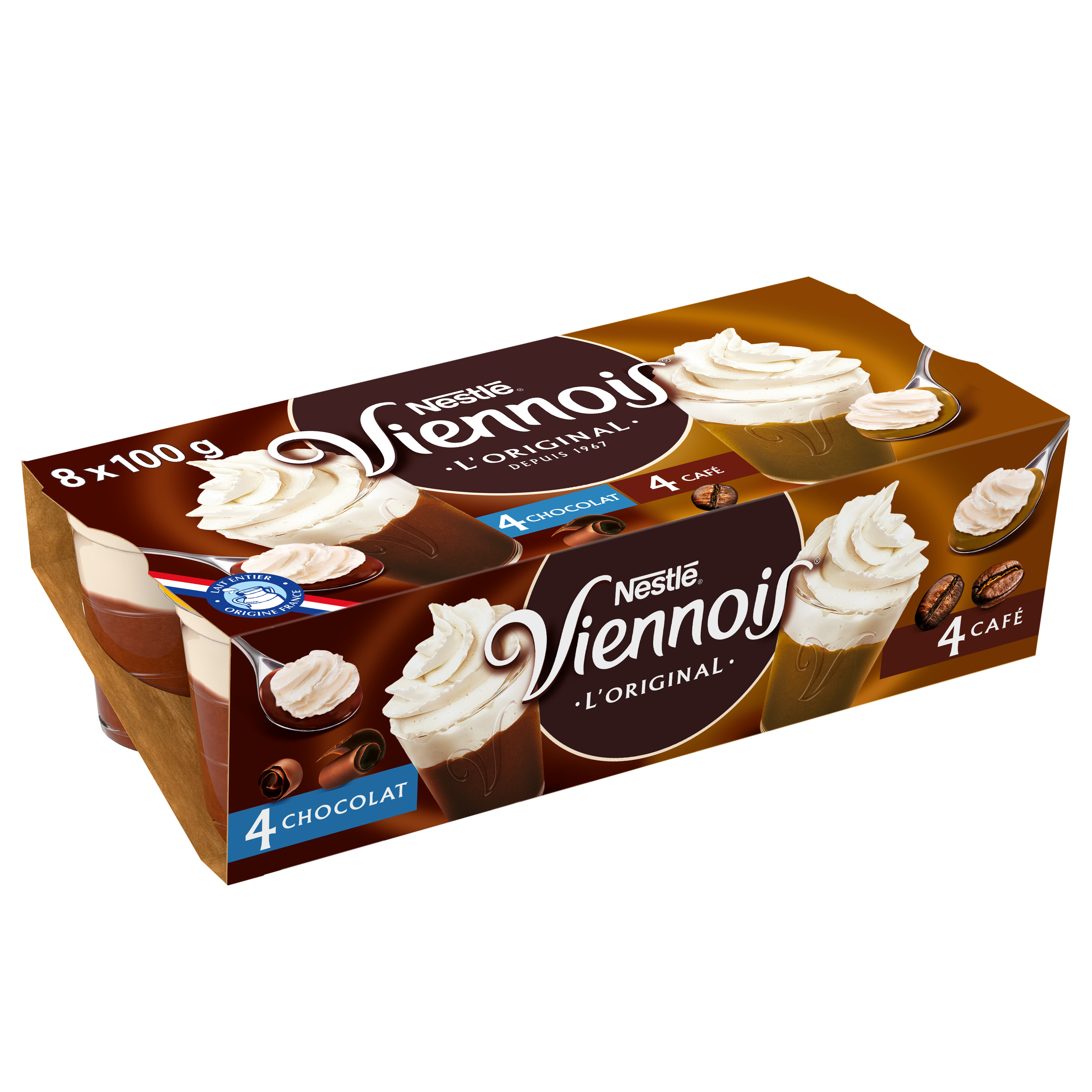 Livraison à domicile Promotion Viennois Viennois chocolat, 12x100g