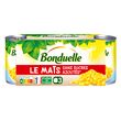 BONDUELLE Maïs sans sucres ajoutés 3x140g