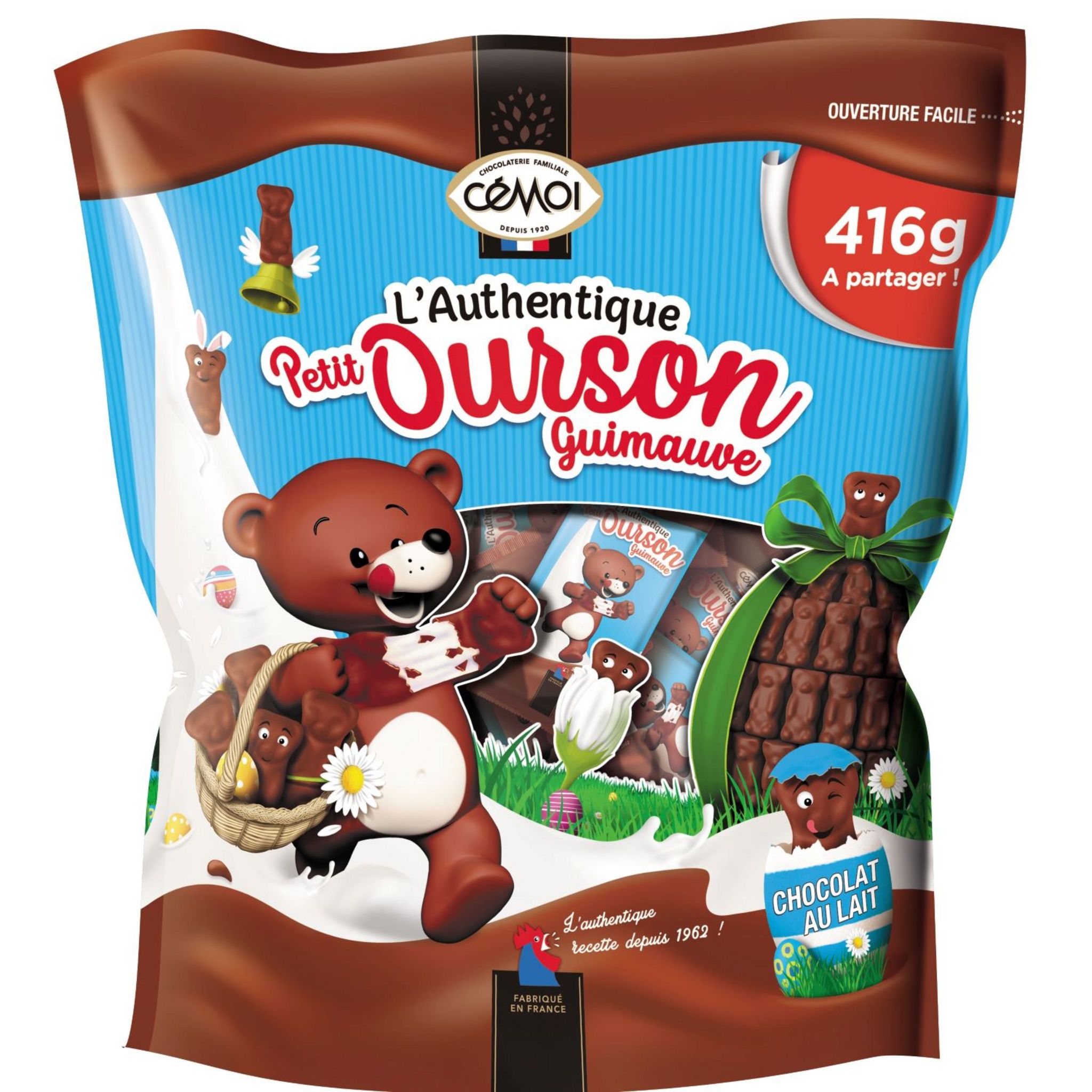 Oursons guimauve et chocolat au lait CEMOI