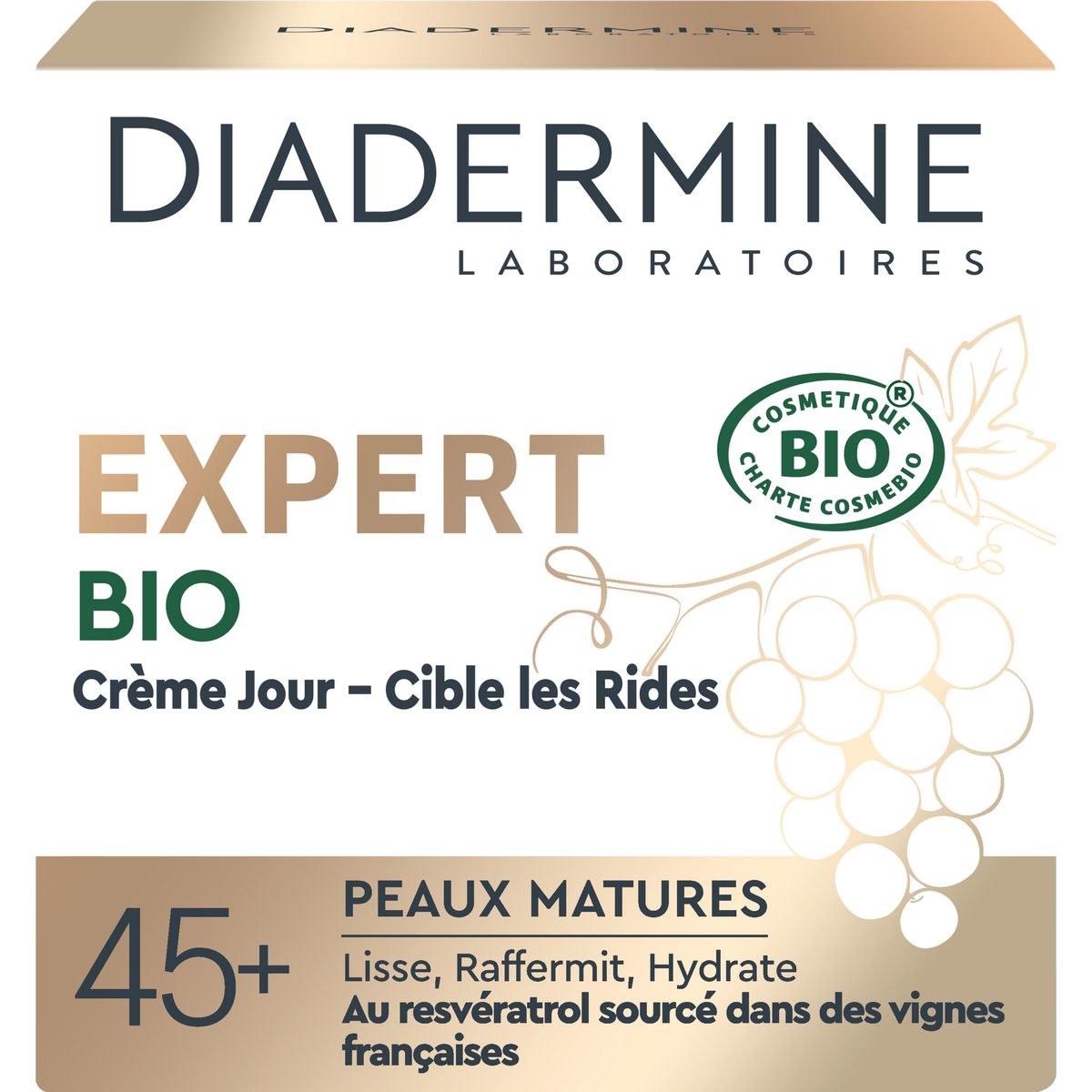 Soin Visage Essentiel Bio Crème Hydratante Jour DIADERMINE