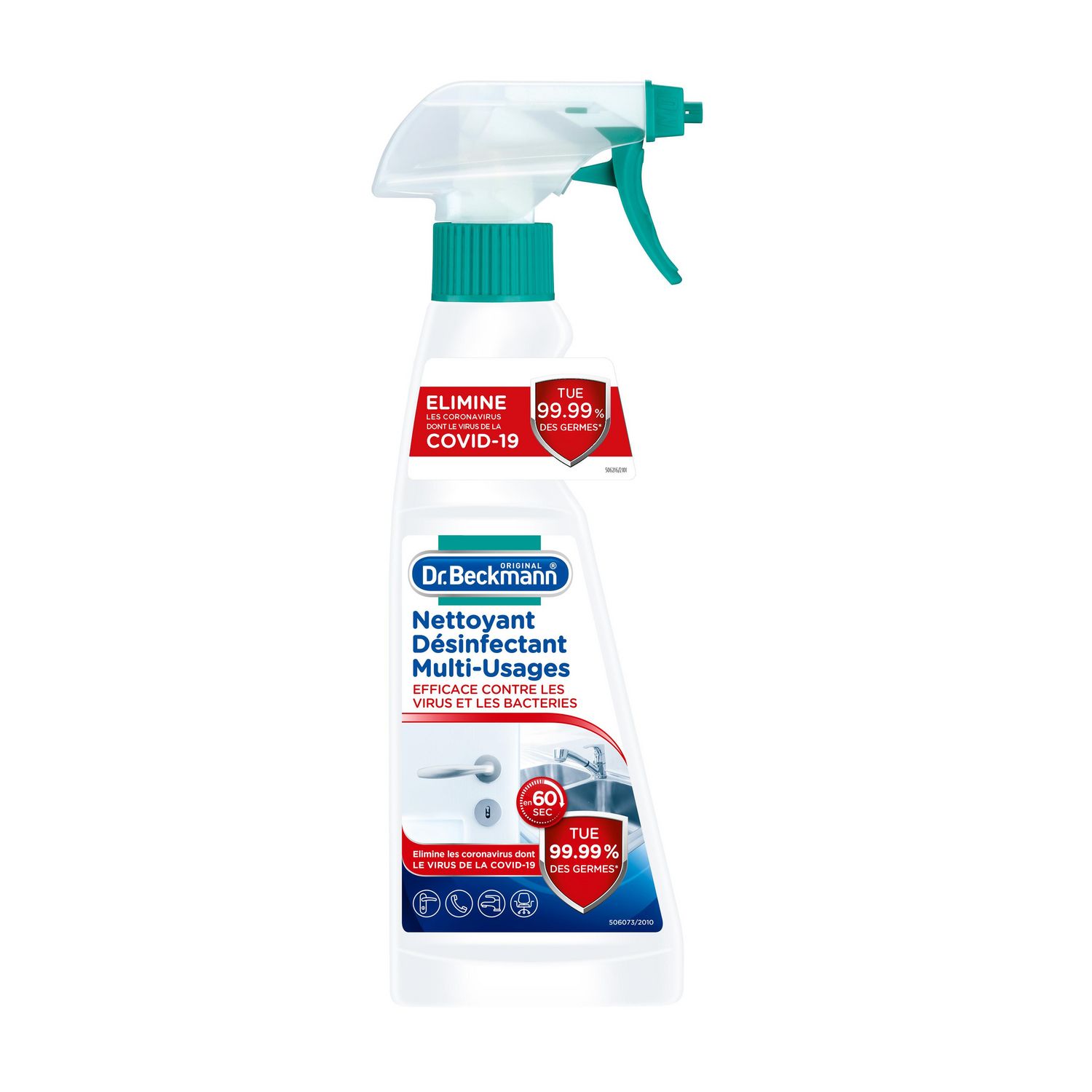 AUCHAN Spray nettoyant désinfectant multi-surfaces à l'eucalyptus 75cl pas  cher 