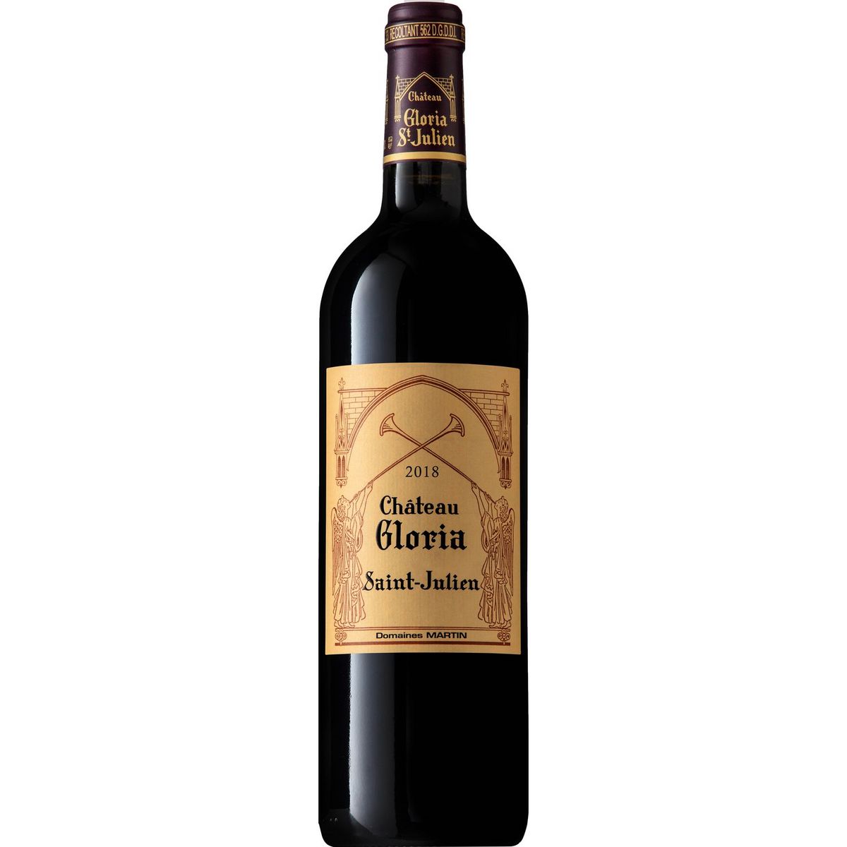 Vin rouge AOP Saint-Julien Château Gloria 2018 75cl
