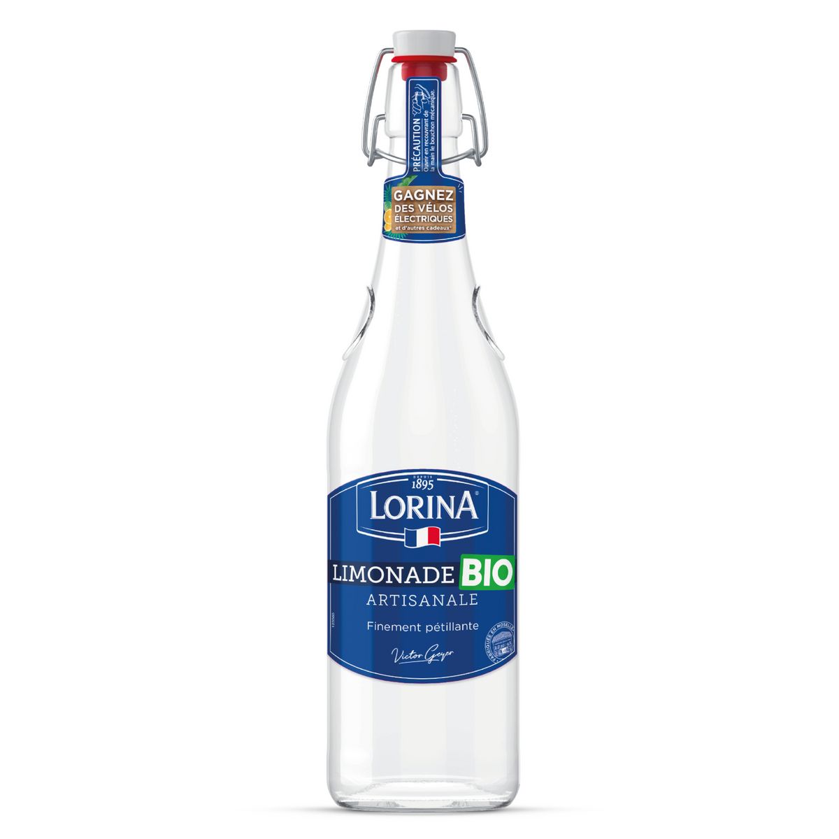 LORINA Limonade artisanale bio 75cl