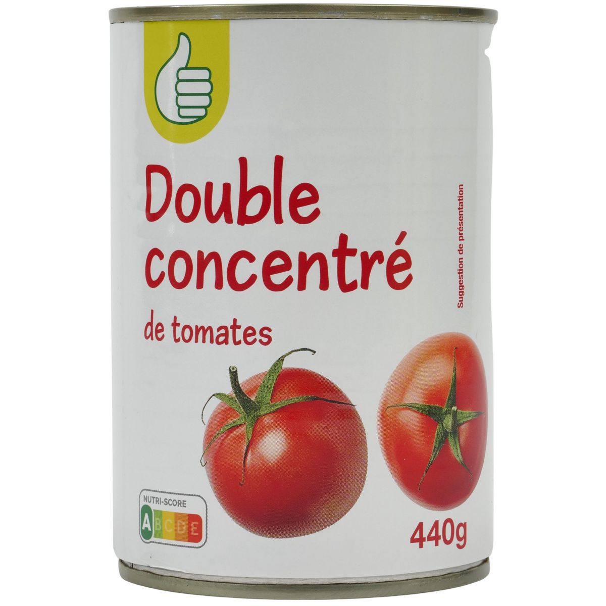 AUCHAN Auchan double concentré de tomates 3x70g pas cher 