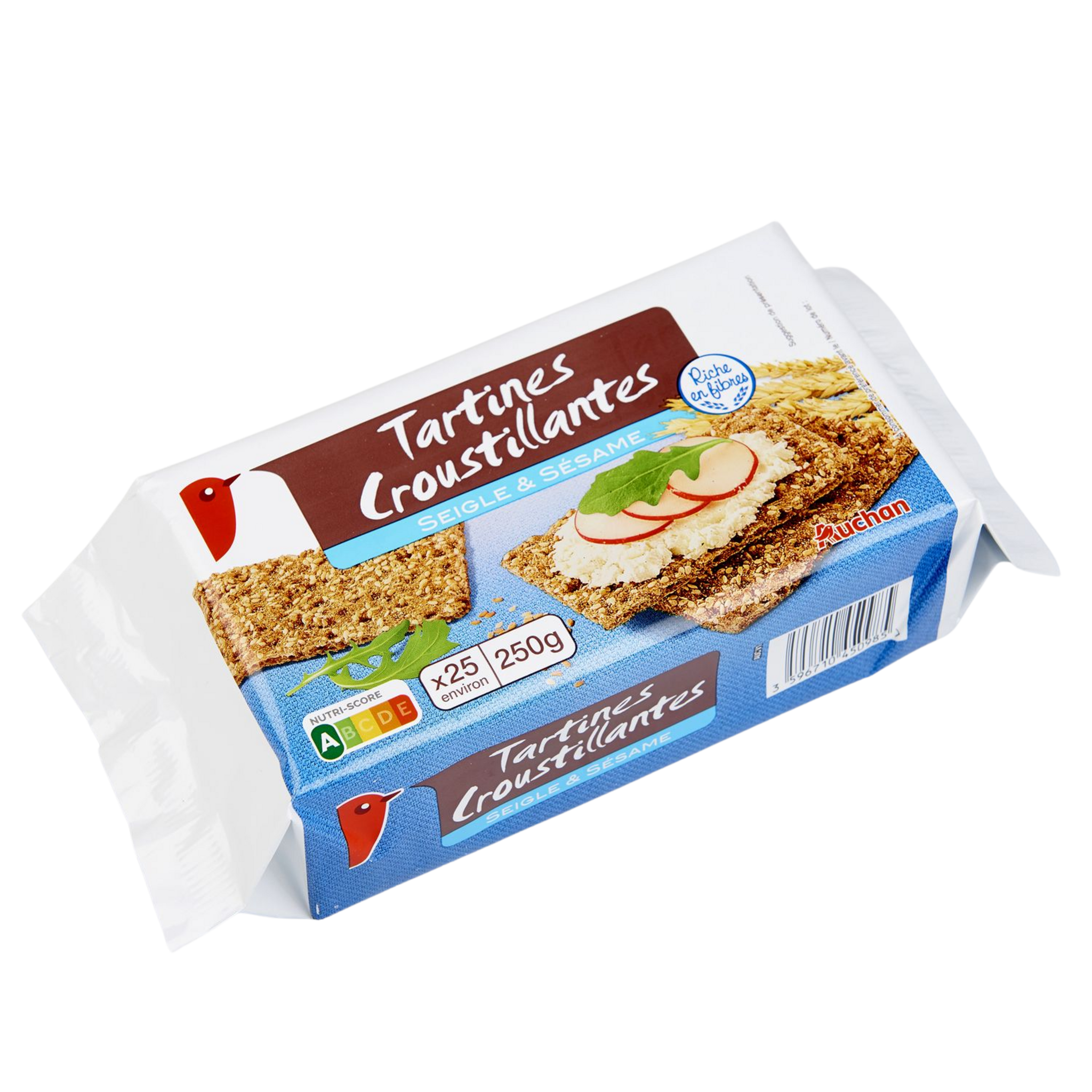 Biscottes tartine croustillantes sésame WASA : le paquet de 250g à Prix  Carrefour