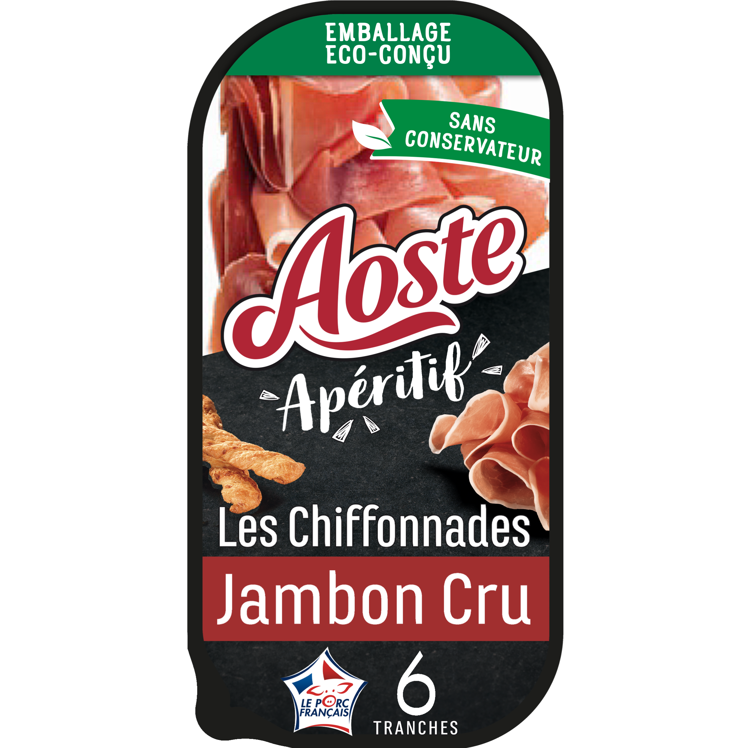 90G Jambon Cru 3 Tranches Aoste