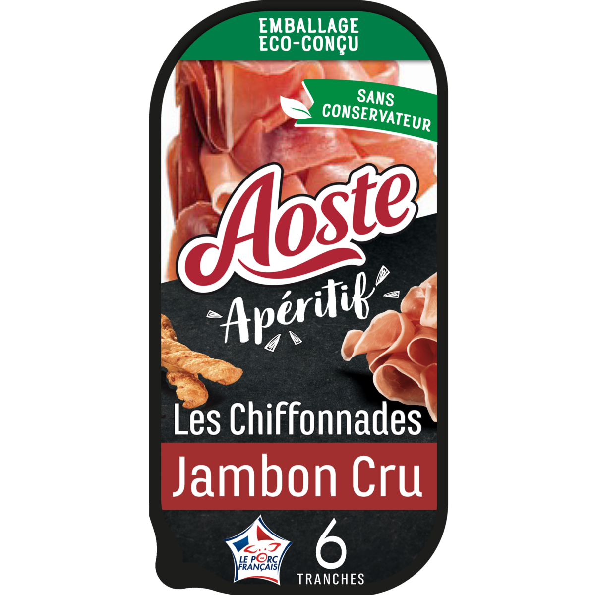 Aoste Food Service - Tranches de jambon cru frais