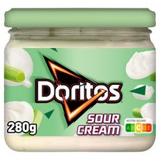 DORITOS Sauce sour cream pour tortillas en bocal 280g
