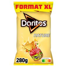 DORITOS Chips tortillas nature  maxi format 280g