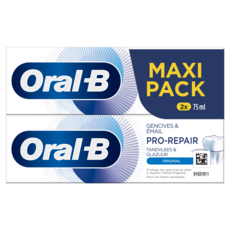 ORAL-B Pro Repair Dentifrice gencives et email original 2x75ml