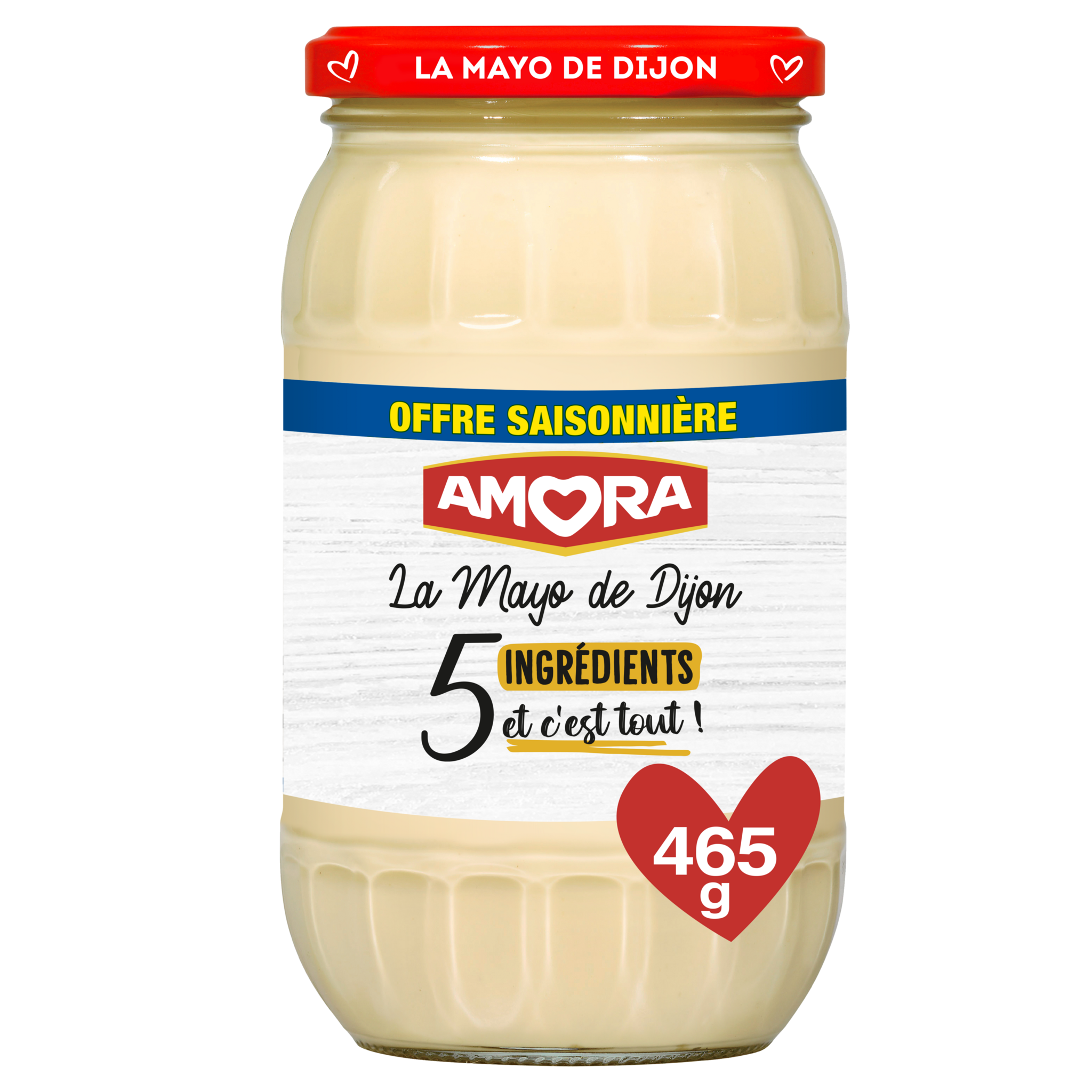 Amora Mayonnaise de Dijon dosettes 200 x 10 ml