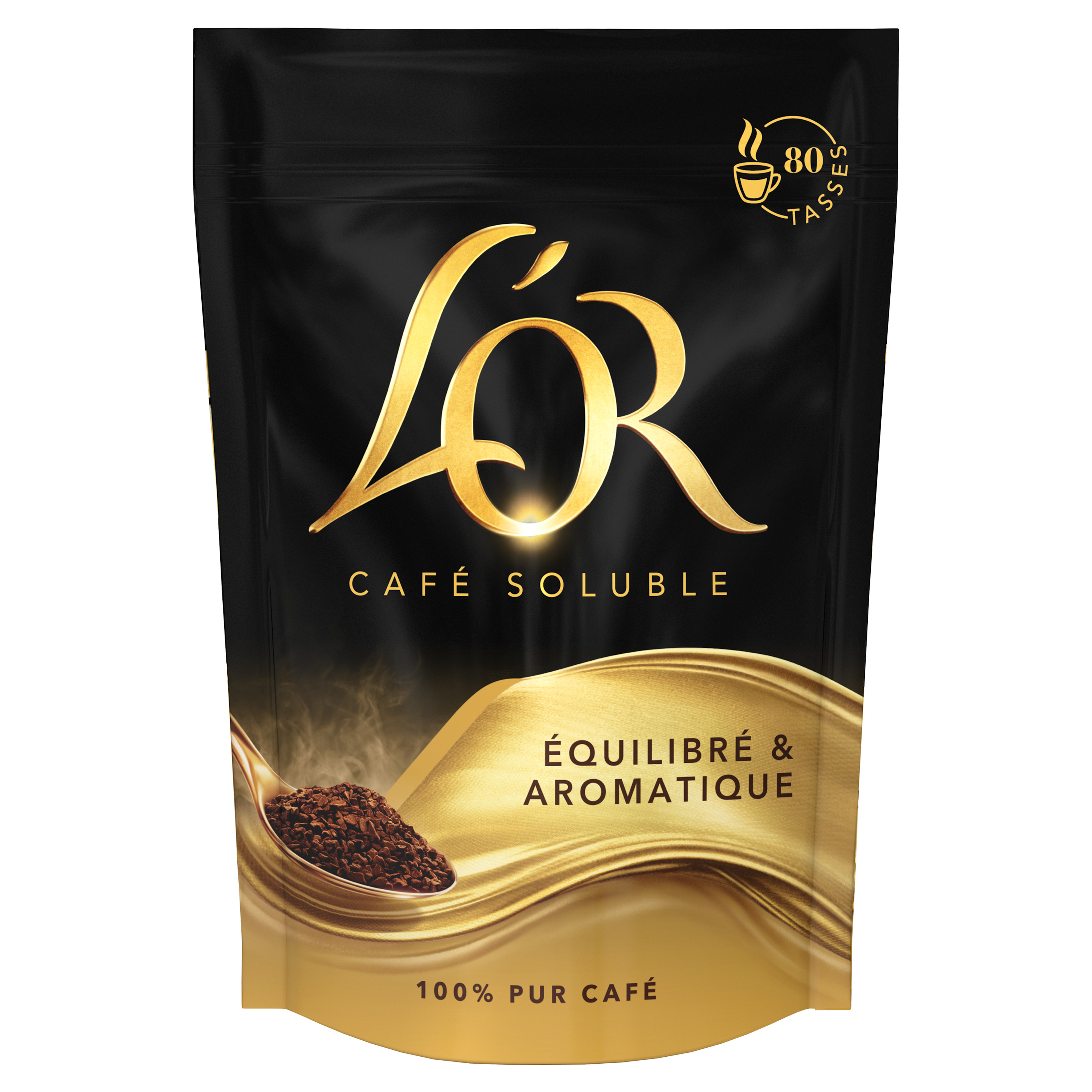 L'Or Café Soluble 80 Sticks Classique : : Épicerie