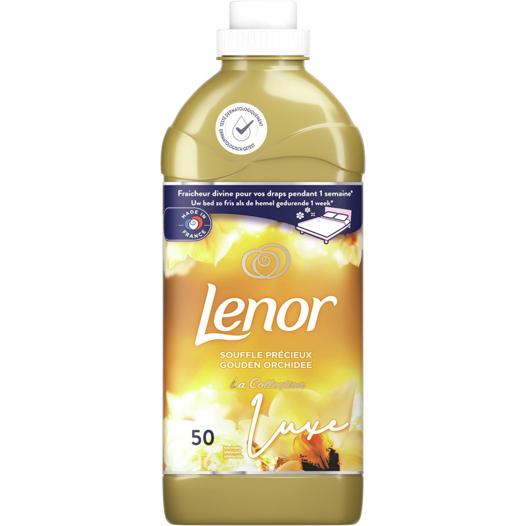 LENOR Adoucissant liquide Souffle Précieux 50 lavages 1.15l pas