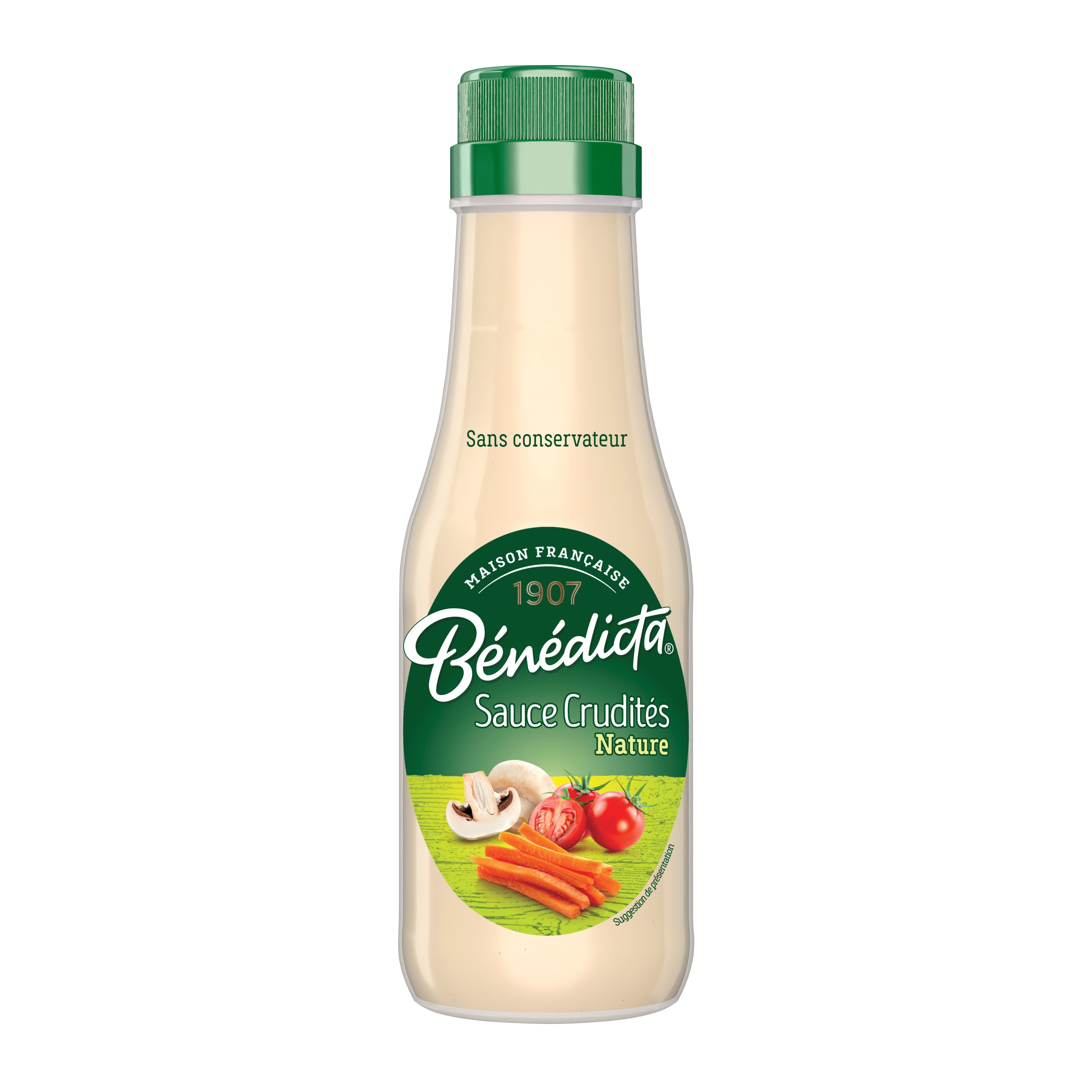 BENEDICTA Sauce crudités nature 290g pas cher 