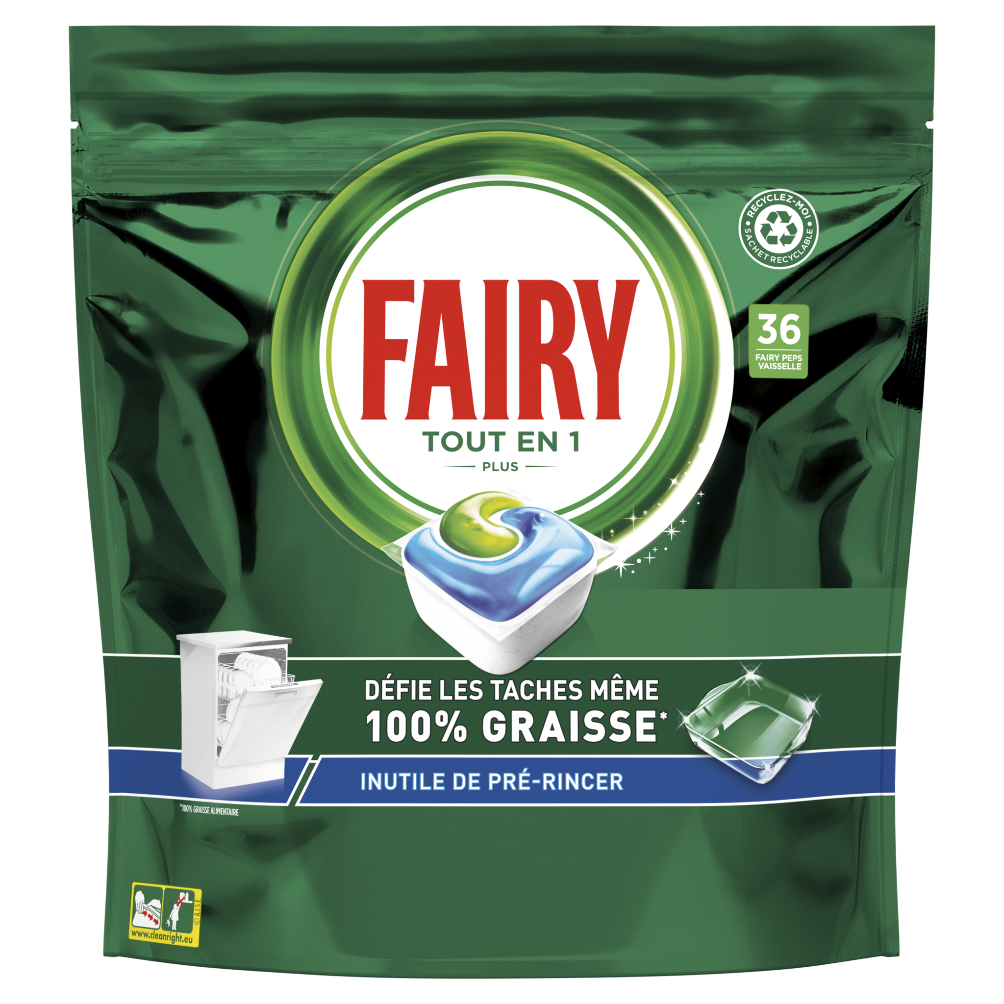 Fairy Tablette lave-vaisselle fairy - En promotion chez E.Leclerc