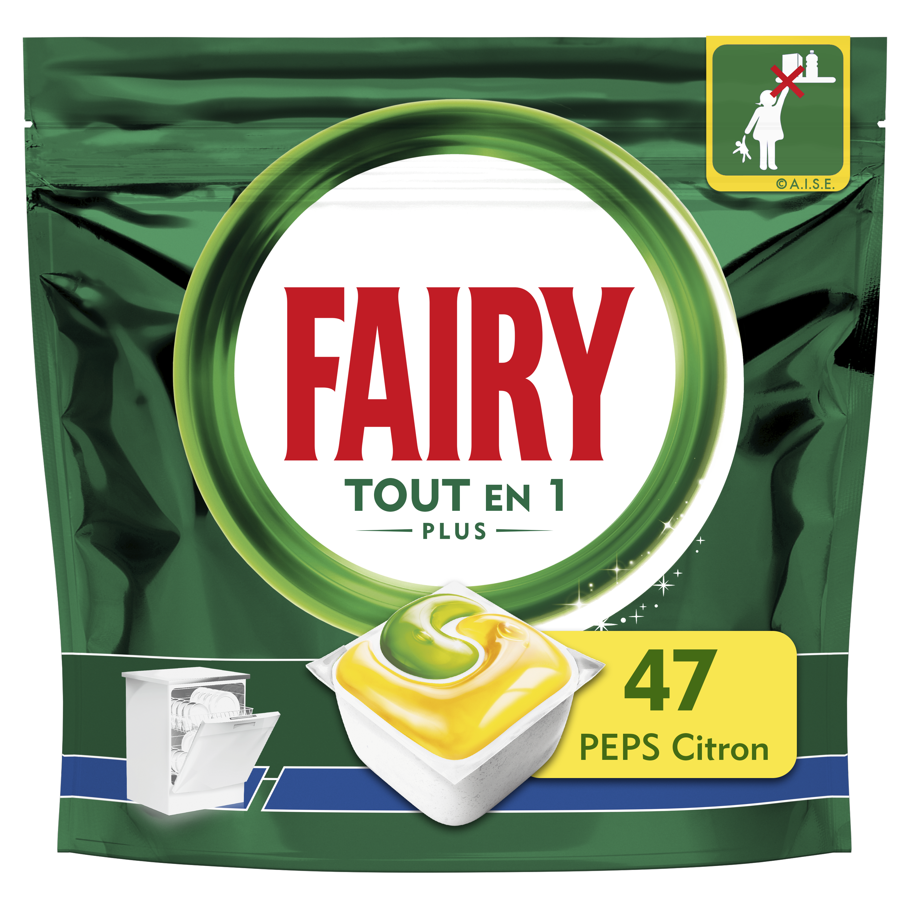 FAIRY : Tablettes lave-vaisselle tout en 1 original - chronodrive