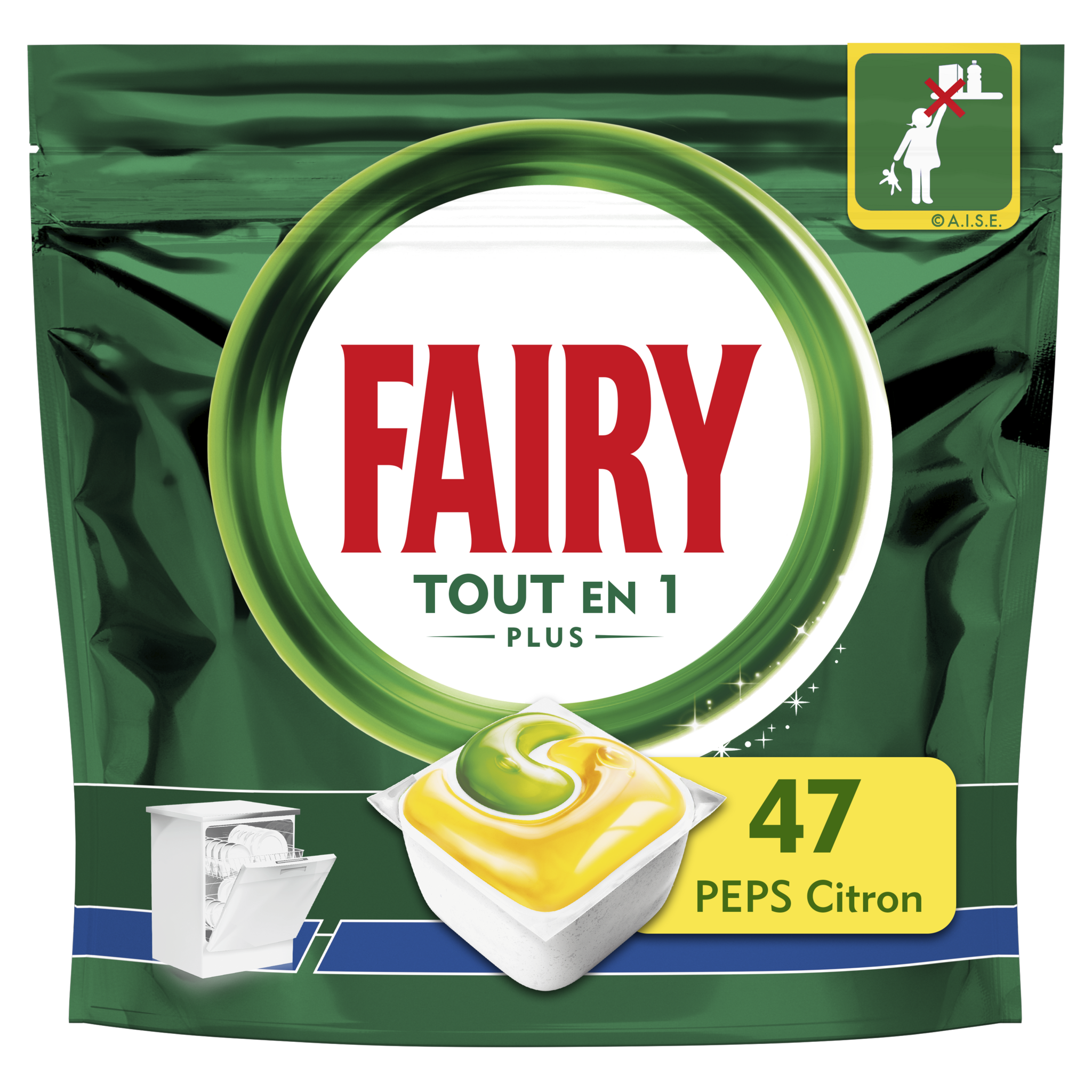 Promo Capsule lave vaisselle fairy chez Auchan