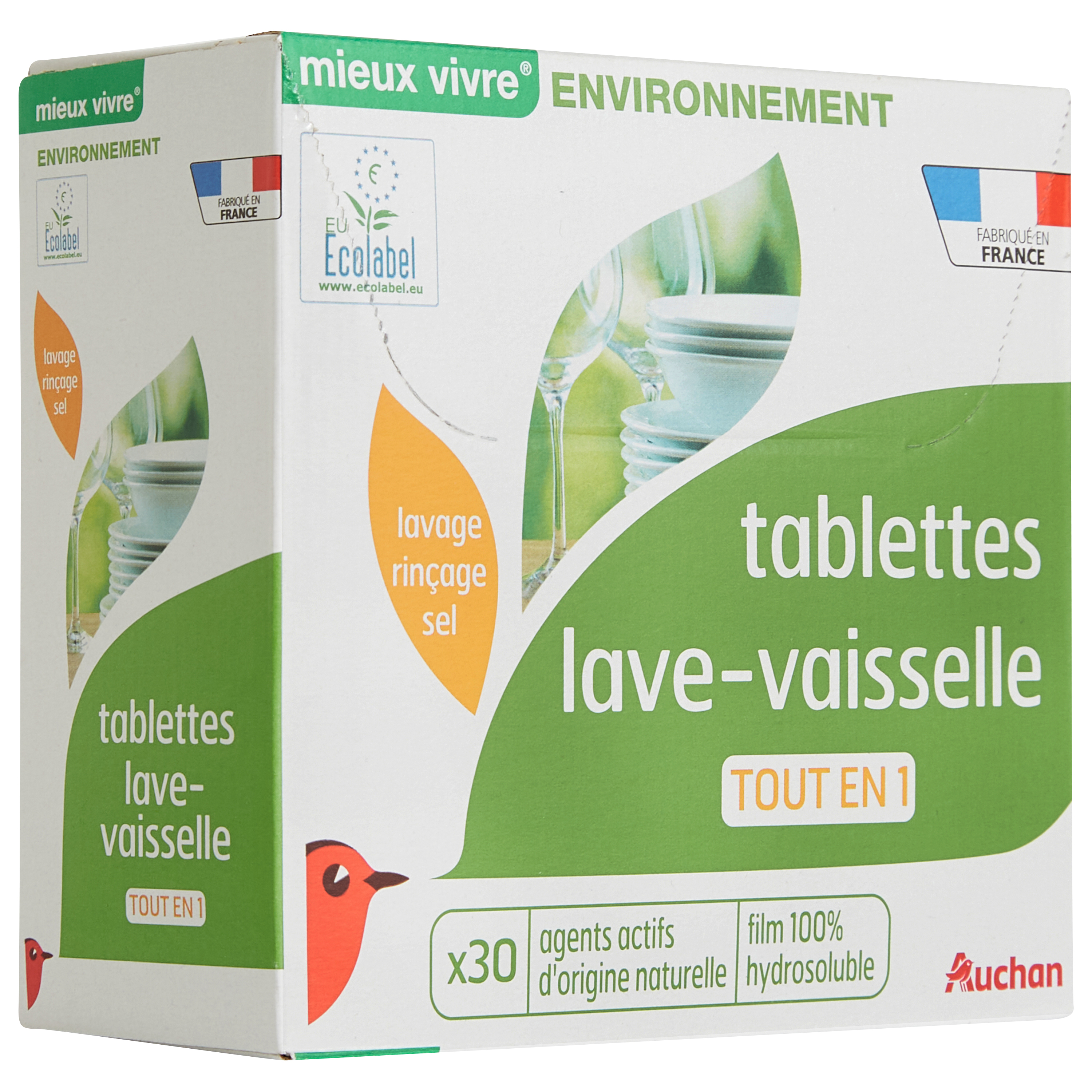 Tablettes lave-vaisselle écologique All in 1 32x