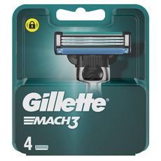GILLETTE Mach3 recharge Lames de rasoir 4 lames