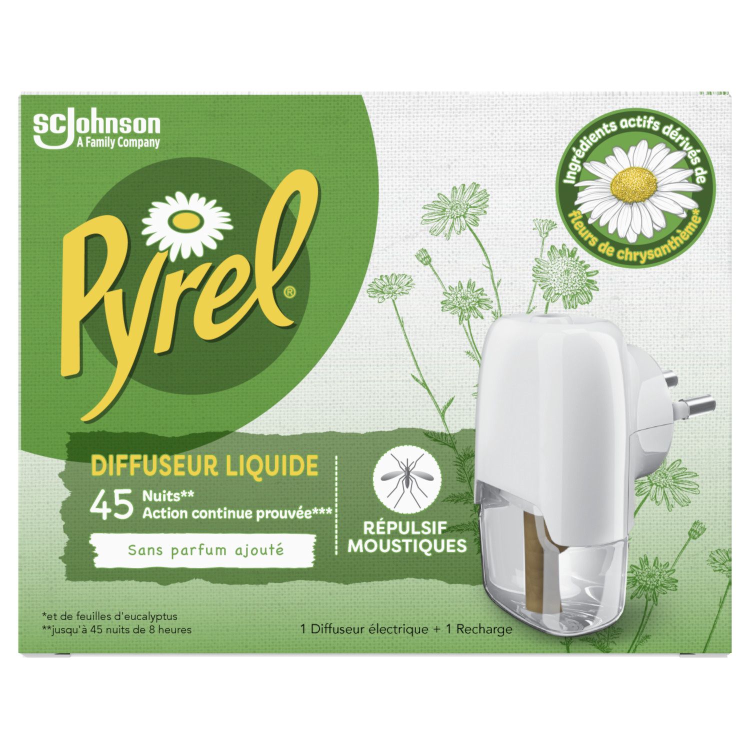 AUCHAN Recharges tablettes pour diffuseur électrique anti-moustiques  efficace 30x8 heures 30 tablettes pas cher 