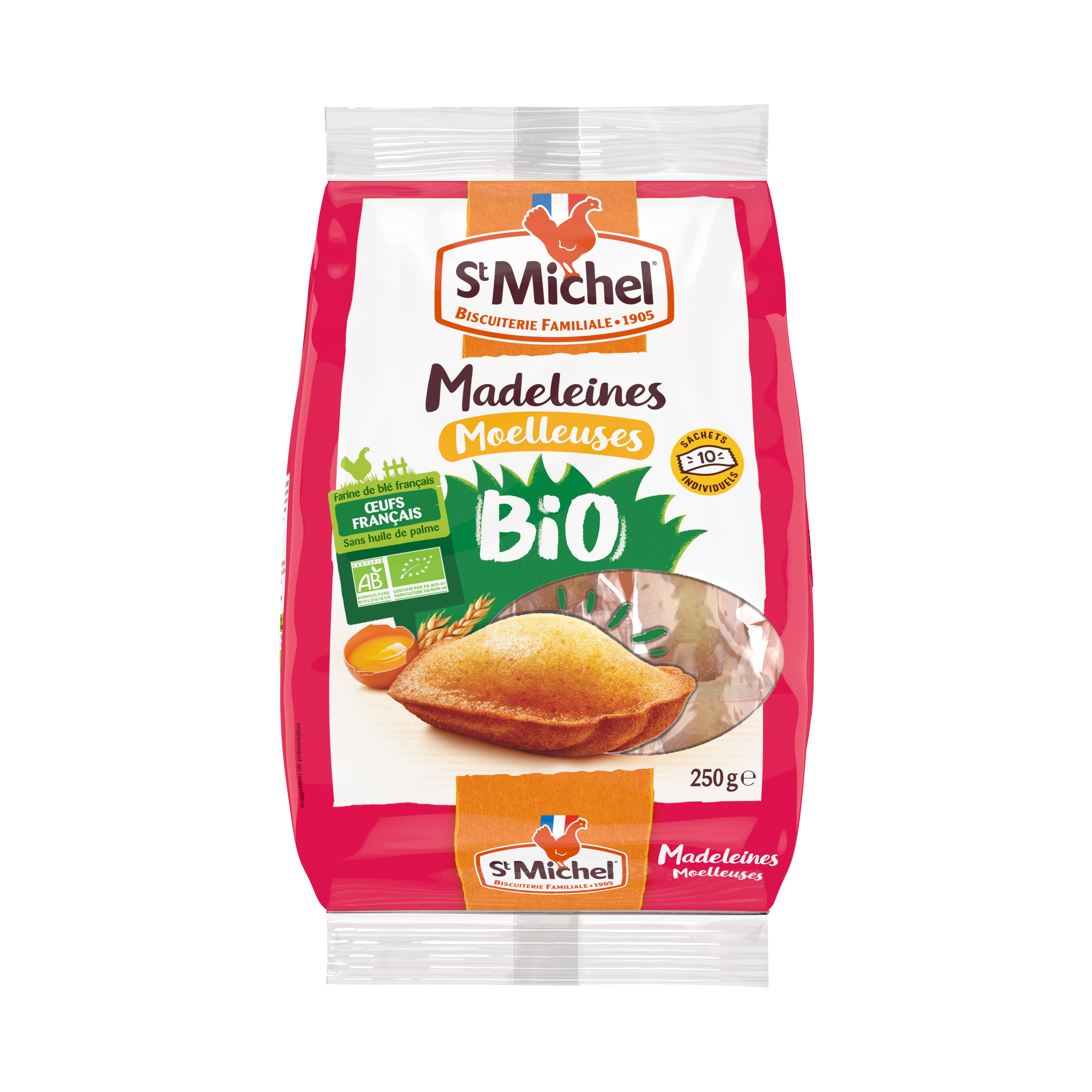 madeleines moelleuses sans lait