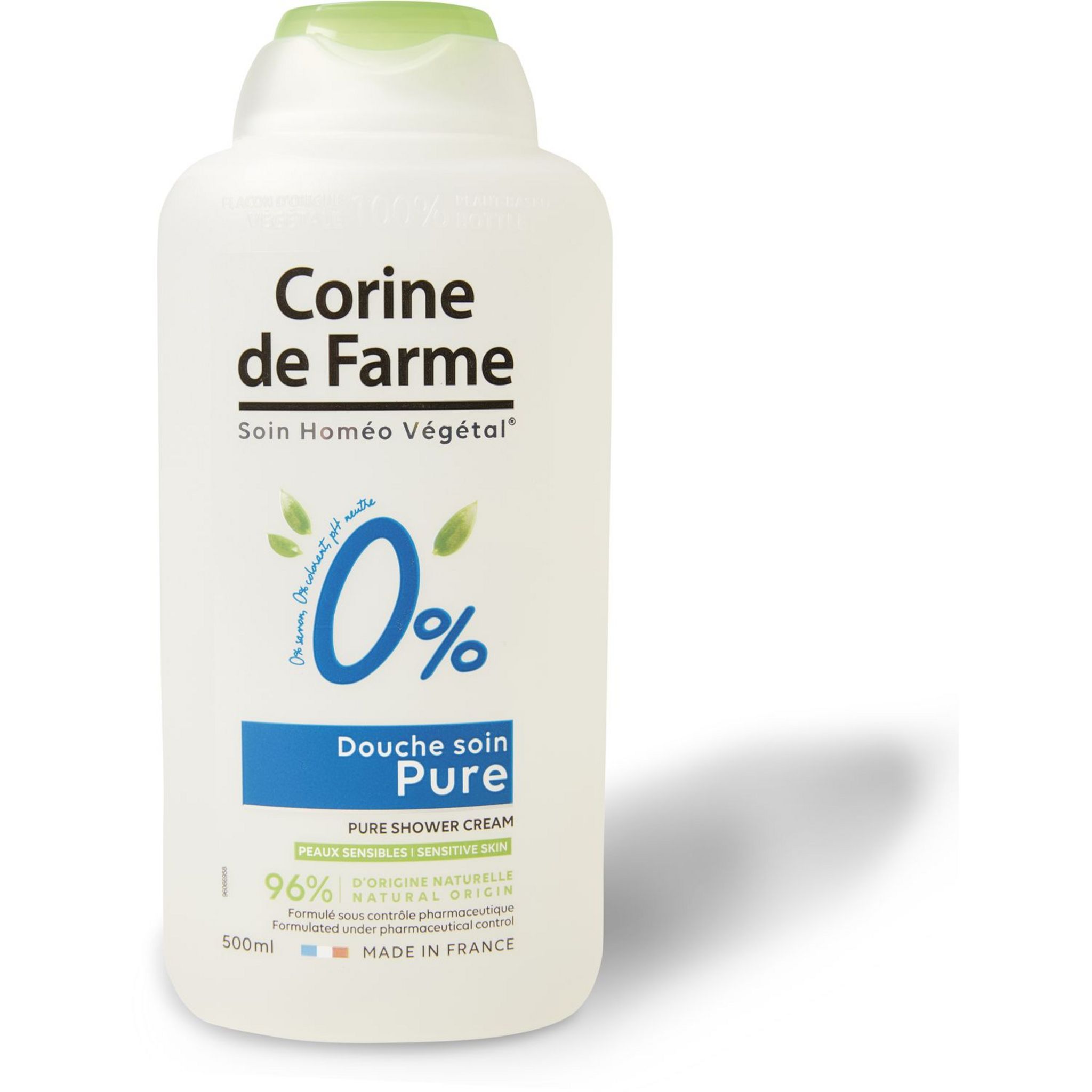CORINE DE FARME Soin douche crème pure 0% 500ml pas cher 