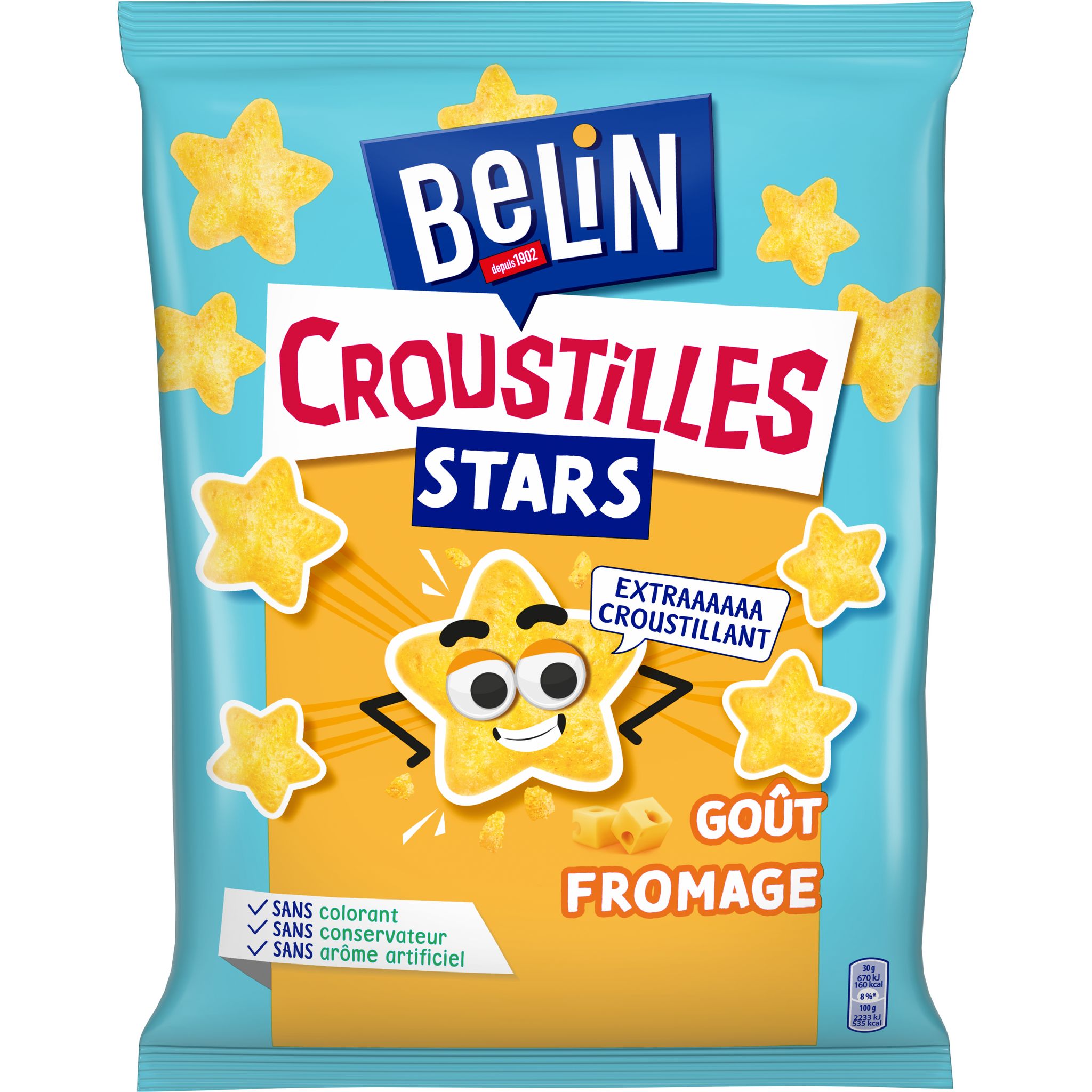 CROUSTILLES FROMAGE BELIN 88G