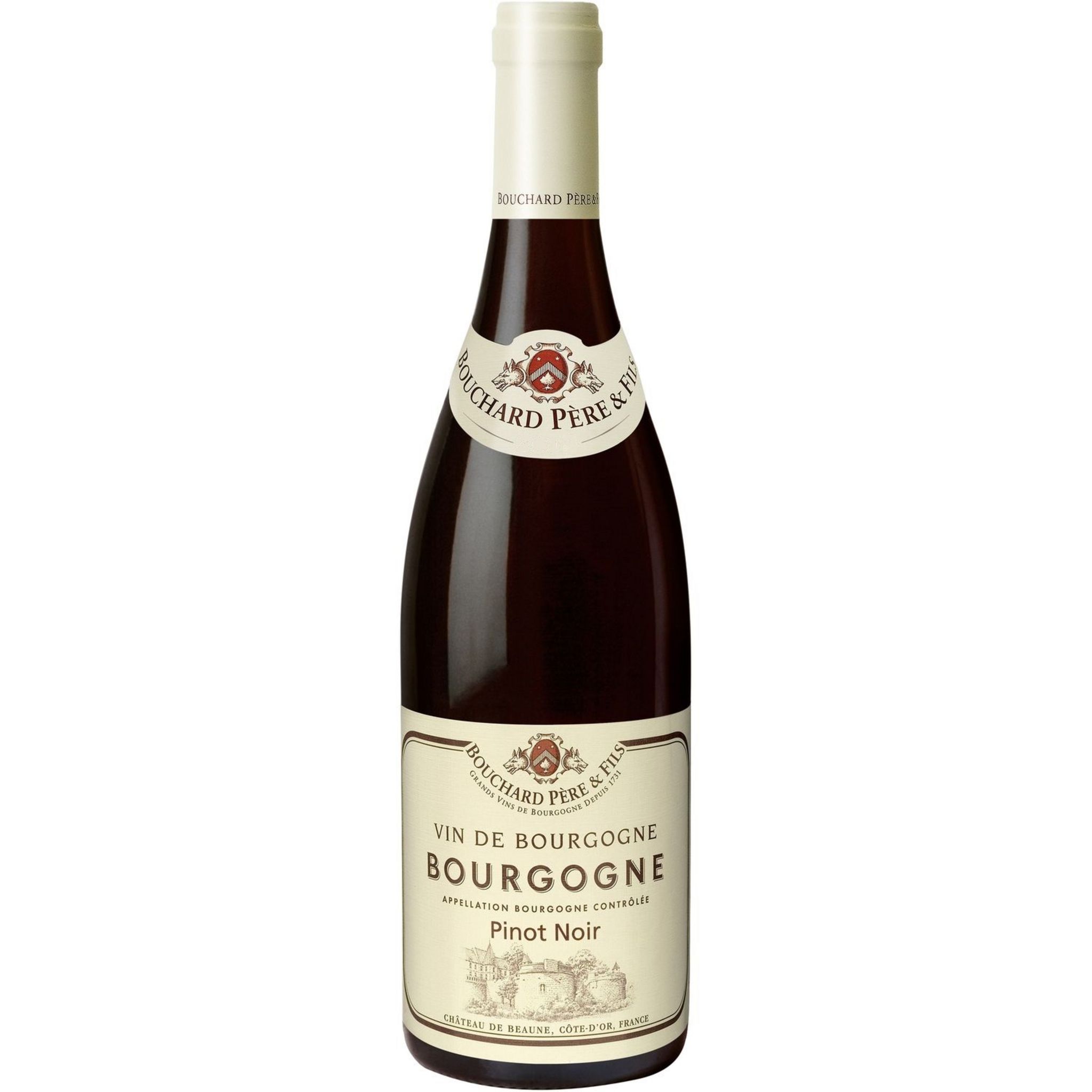 Pinot noir Bourgogne, vin rouge franprix 75cl sur