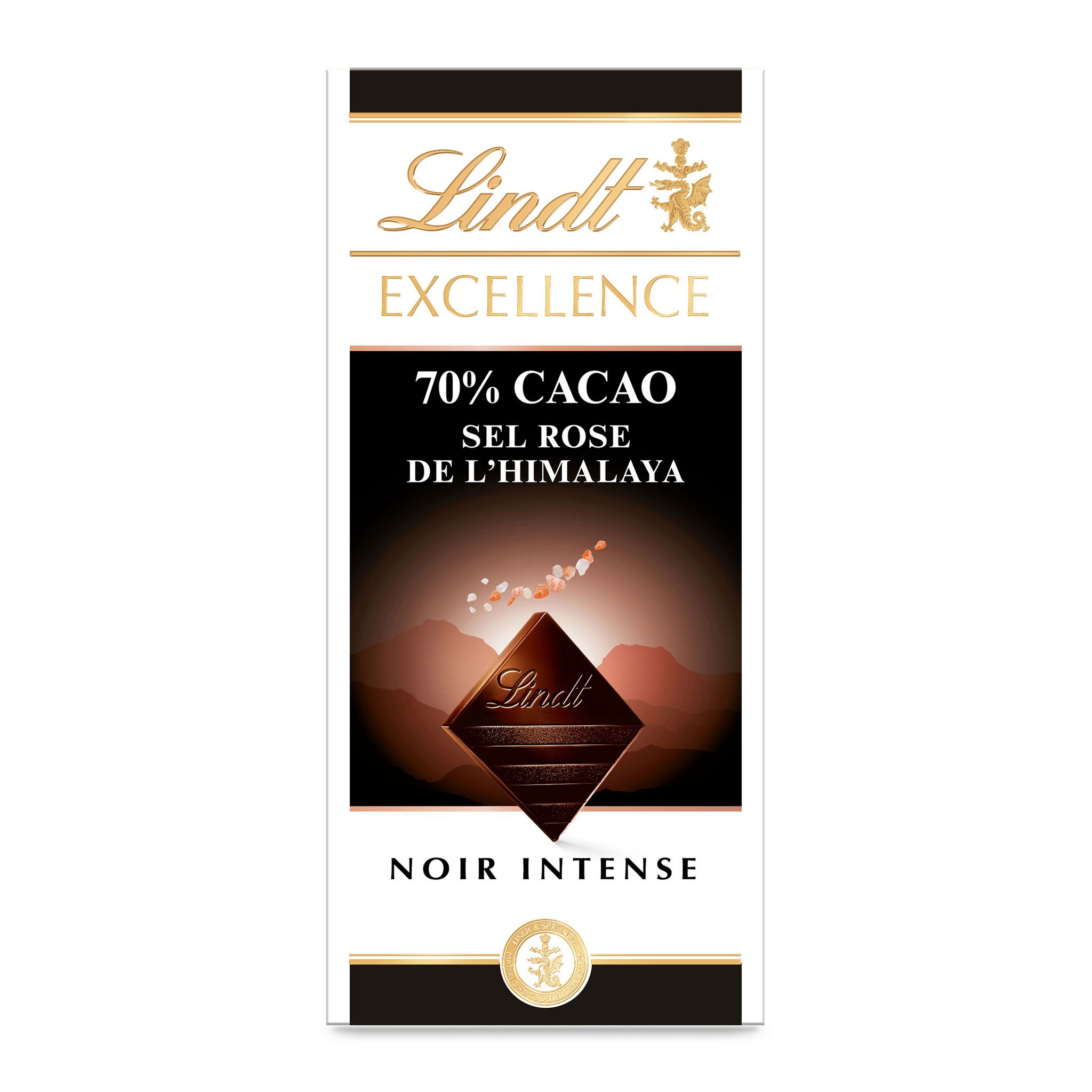 Lindt Excellence Tablette Noire Caramel à La Pointe de Sel (100g) acheter à  prix réduit