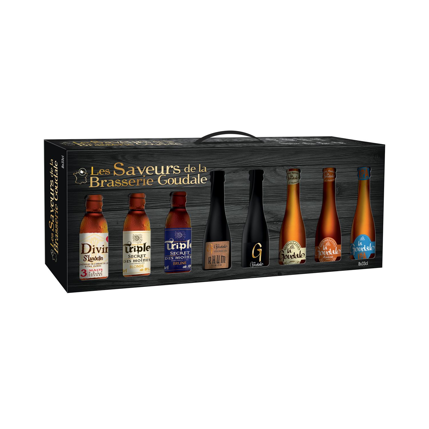 Goudale - Coffret de 4 bières x 33 cl + 1 verre - La cave Cdiscount