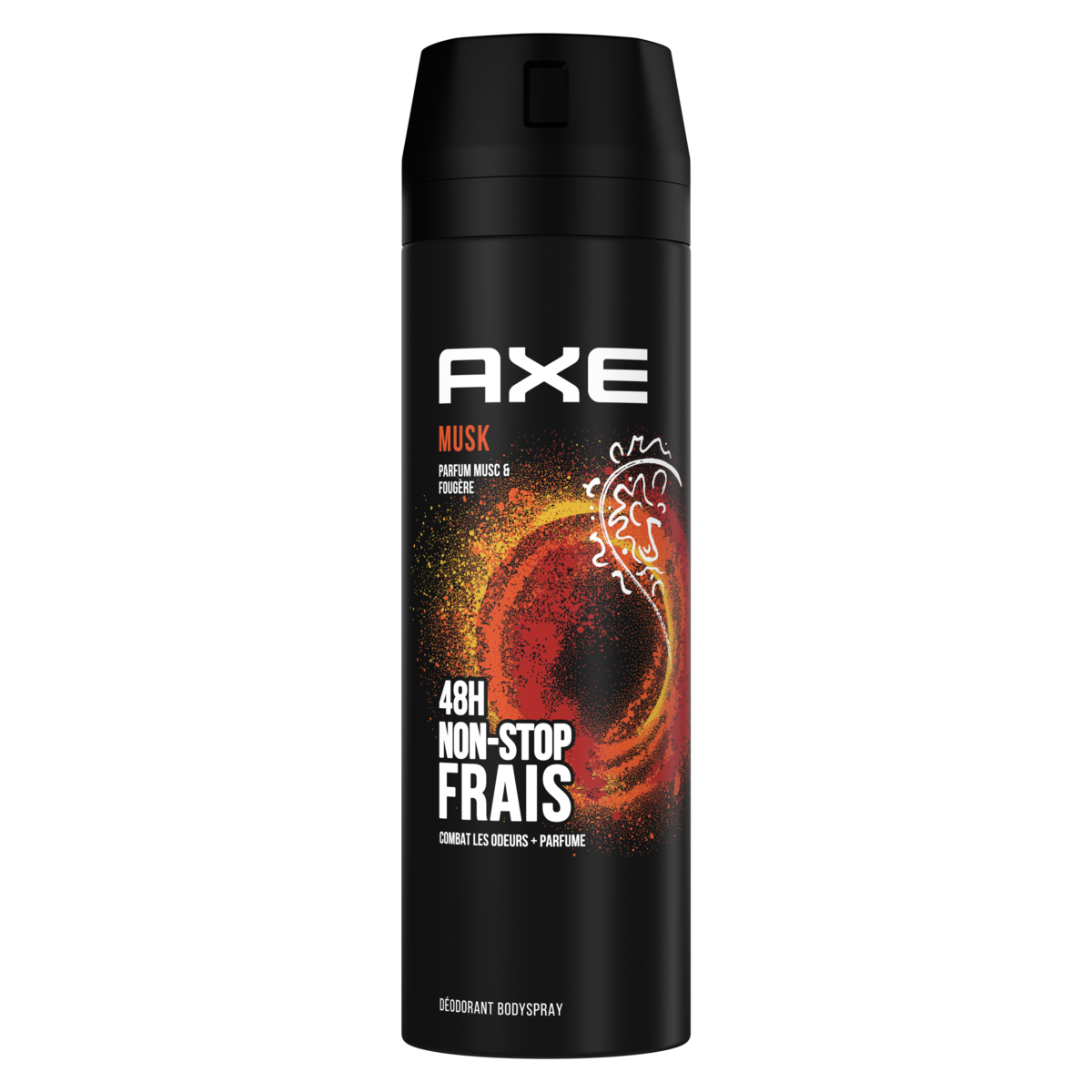 AXE Déodorant spray homme 48h musk 200ml