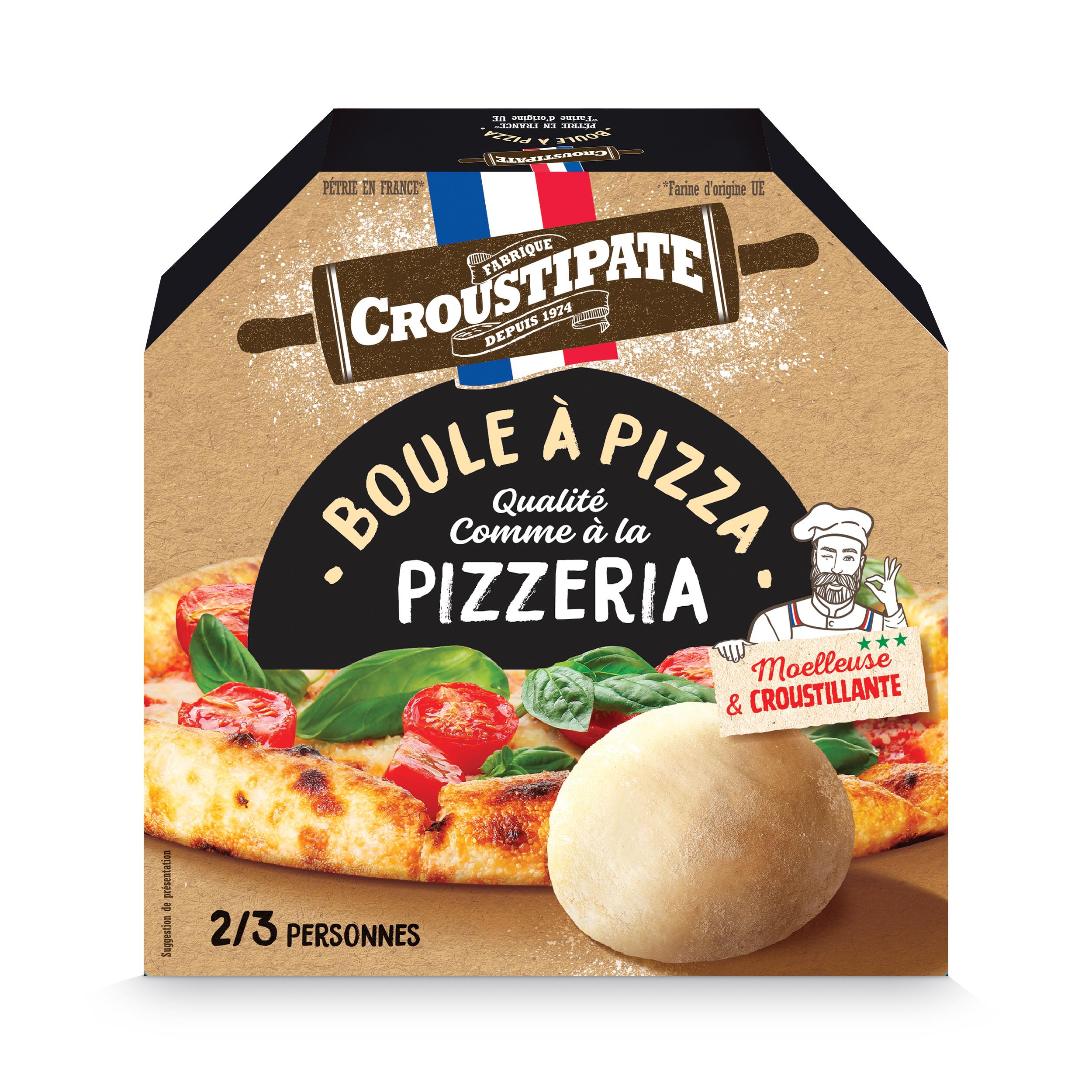 AUCHAN Kit pour pizza rectangulaire 600g pas cher 