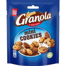 GRANOLA Mini cookies biscuits aux pépites de chocolat 110g