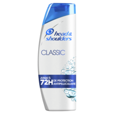HEAD & SHOULDERS Classic shampooing anti pelliculaire jusqu'à 72h de protection 285ml
