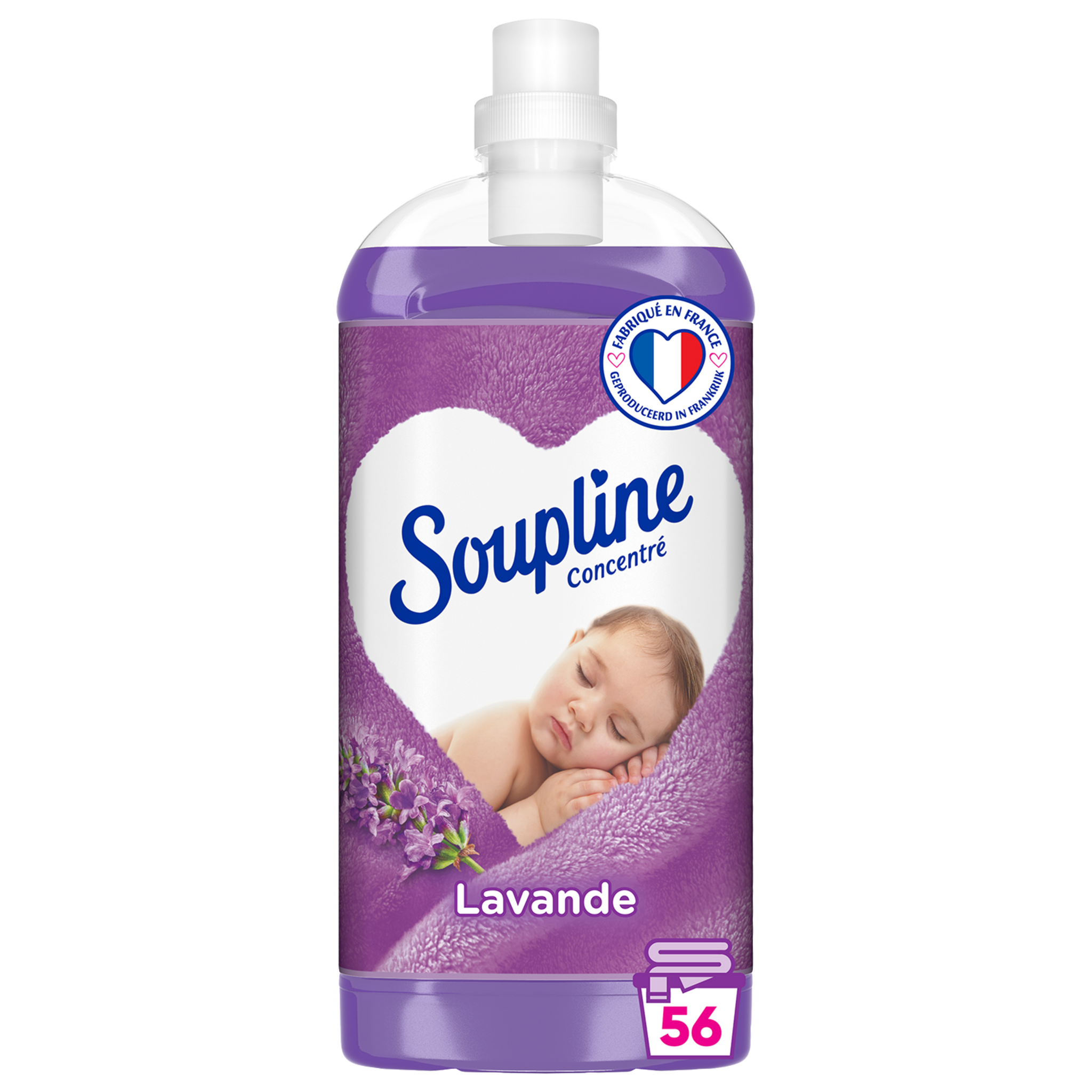 Lessive liquide Sensitive Douceur de Rose, Le Chat (2 L = 44 lavages)