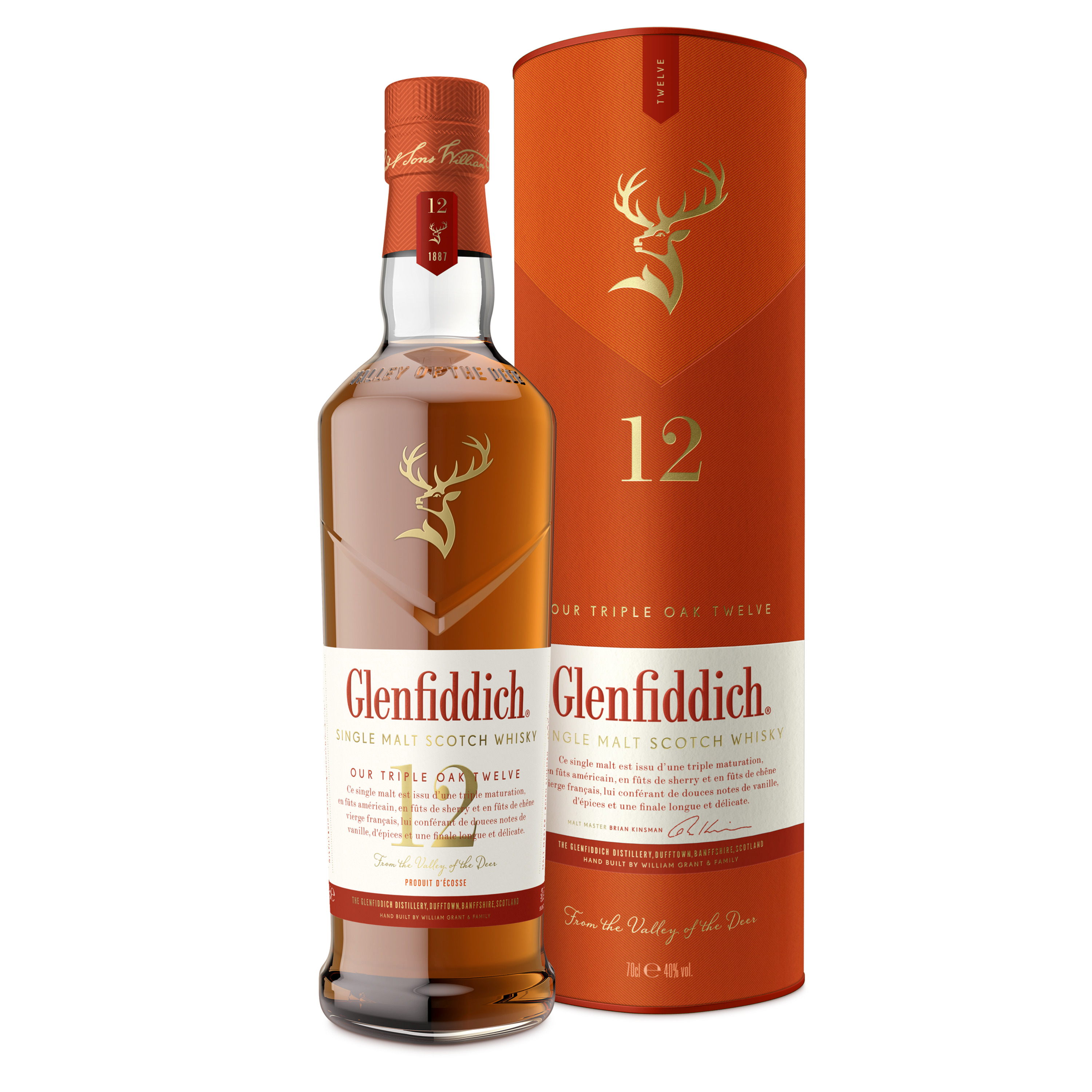 CAOL ILA Scotch whisky single malt écossais 40% 12 ans avec étui