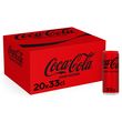 Coca Cola COCA-COLA Boisson gazeuse aux extraits végétaux zéro boîtes slim