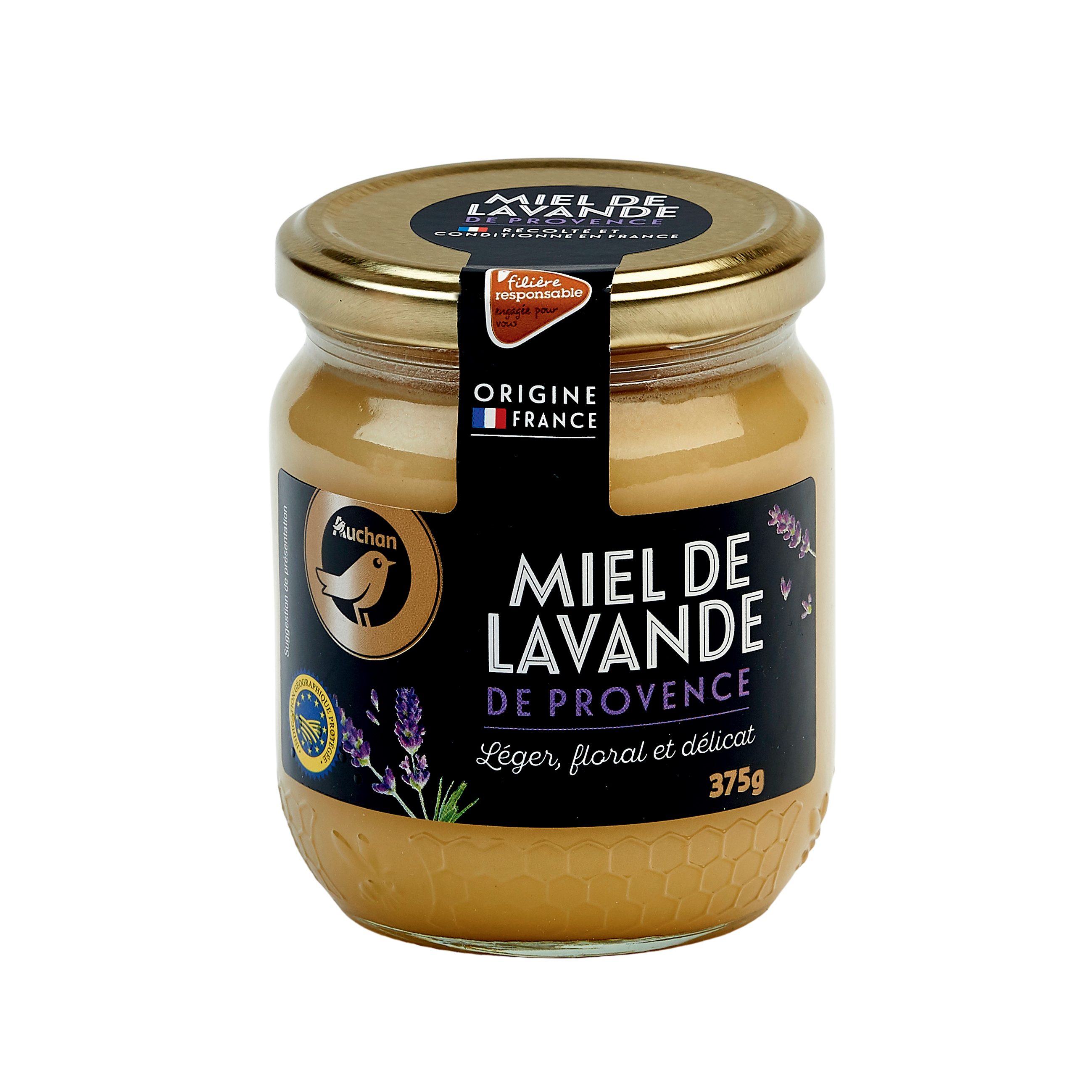Miel de Lavande de Provence Label Rouge BIO (crémeux) - Les Comtes