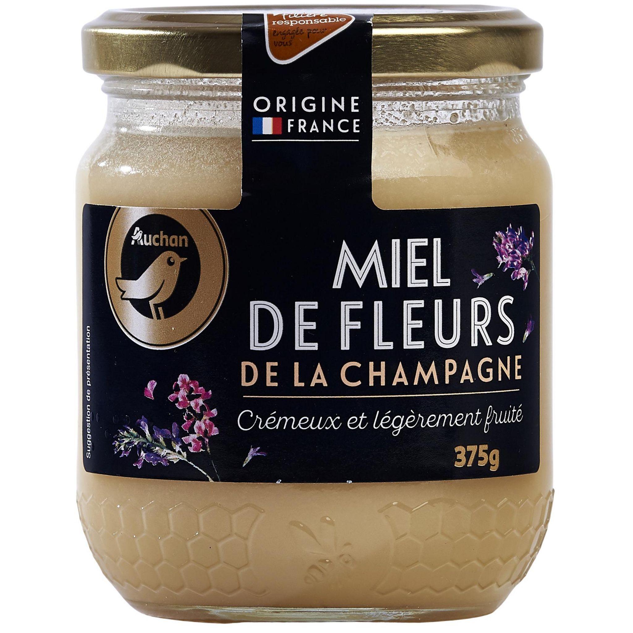 Miel de Fleurs Crémeux de France 375g