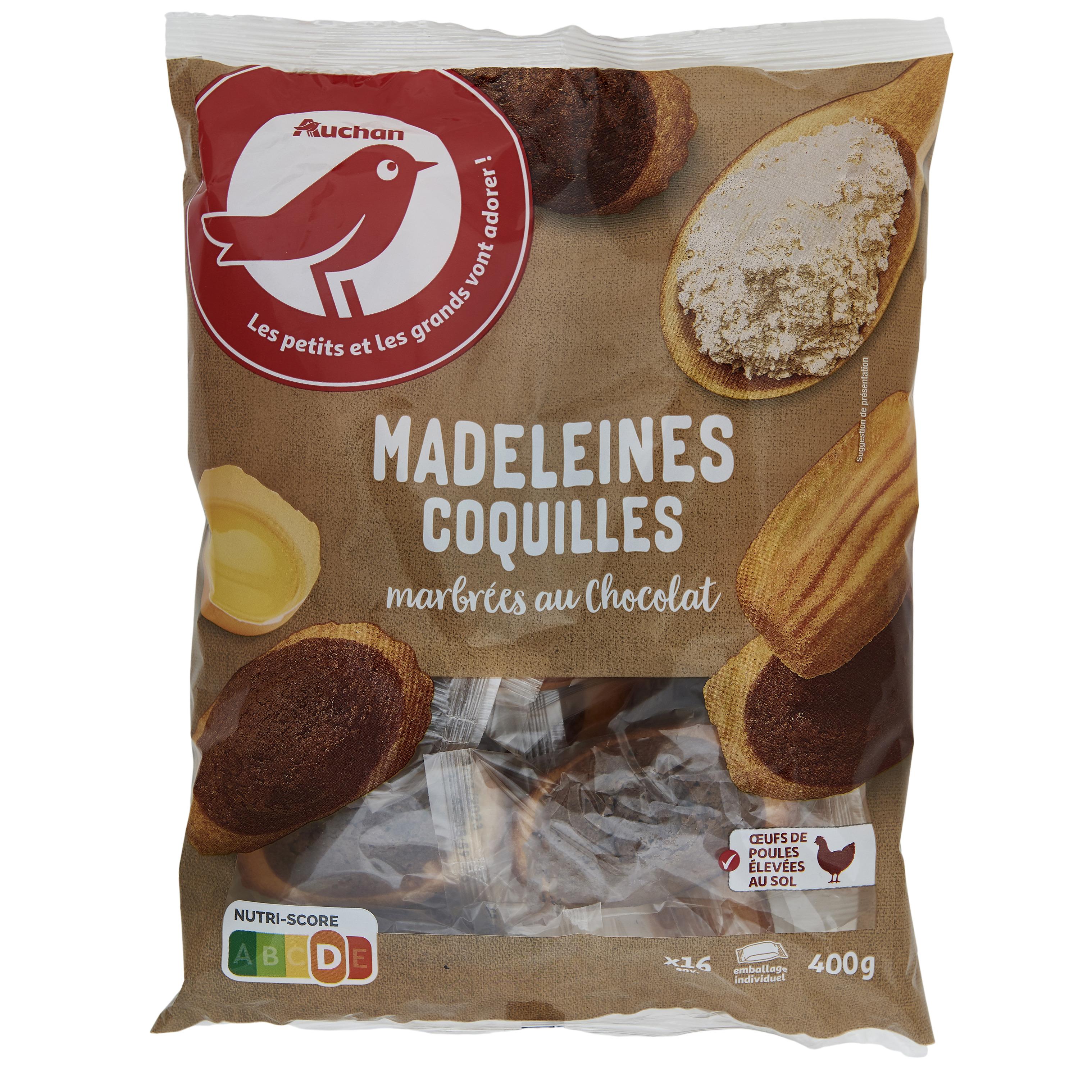 La madeleine classique coque chocolat lait 240g