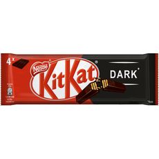 KIT KAT Dark Barres croustillantes enrobées chocolat noir 4x41,5g