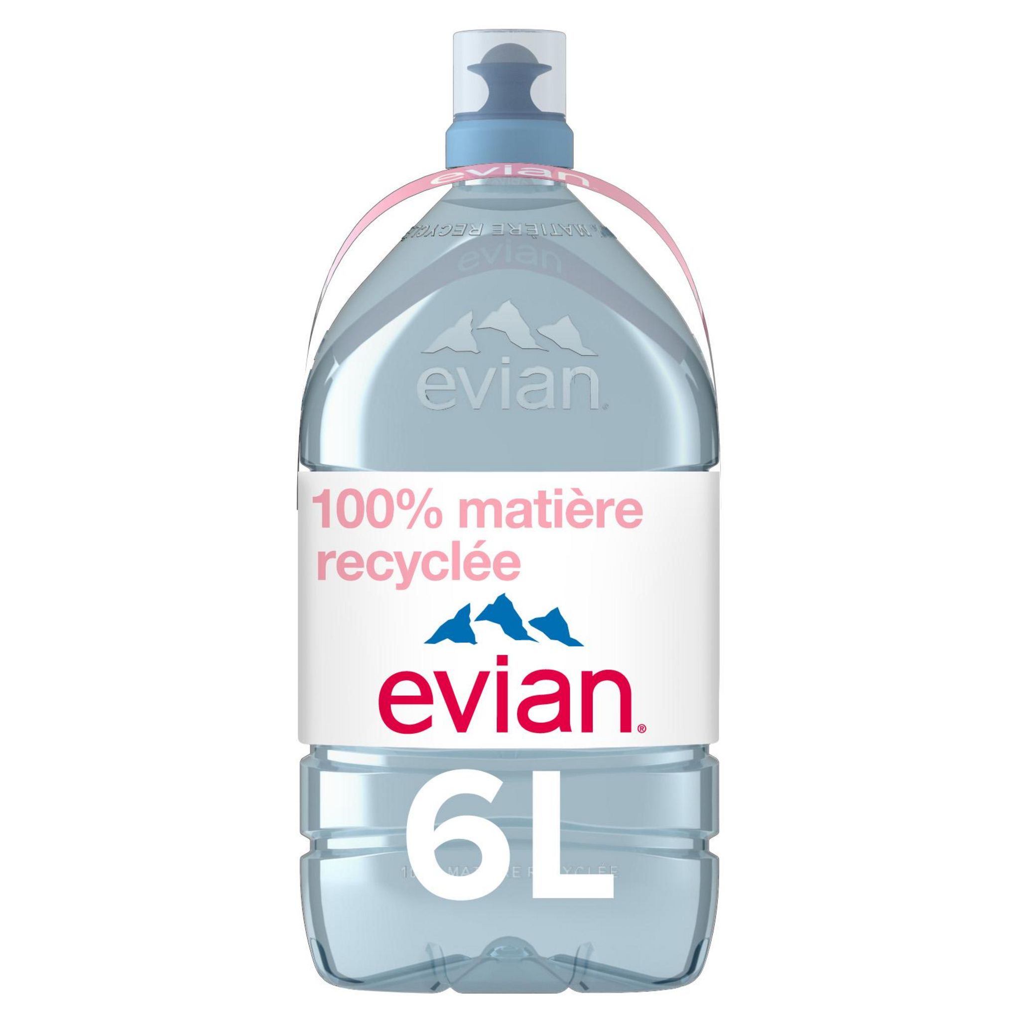 AUCHAN Eau minérale fontaine naturelle bidon de 6l pas cher 