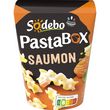 SODEBO Pasta Box Fusilli Saumon sans couverts 1 portion 300g