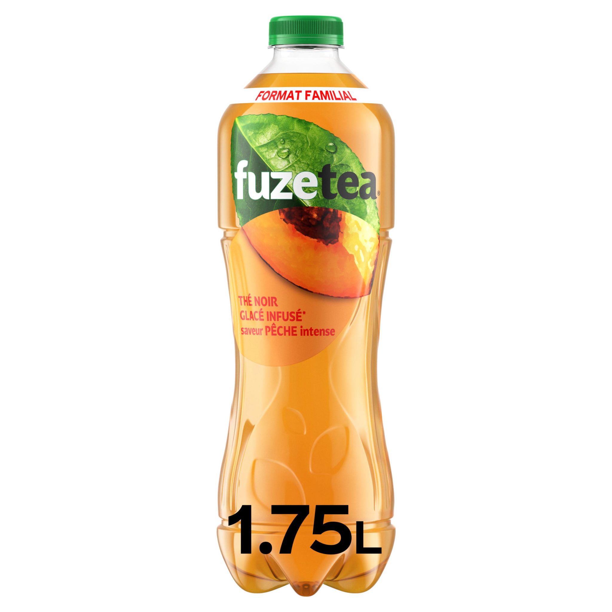 Thé noir glacé saveur citron & citronnelle - Fuze Tea - 1.25 L