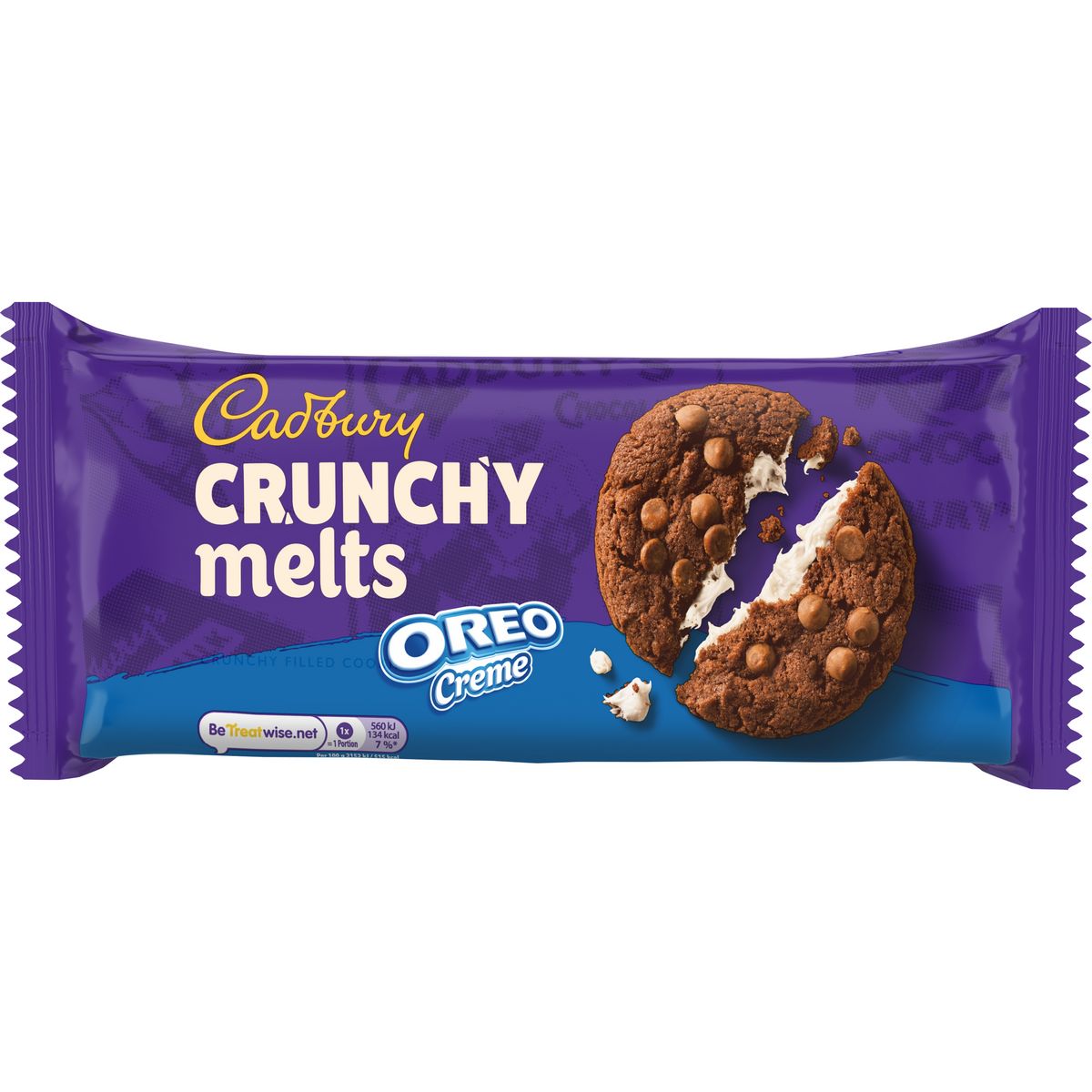 CADBURY Cookies Crunchy Melts Oreo 156g