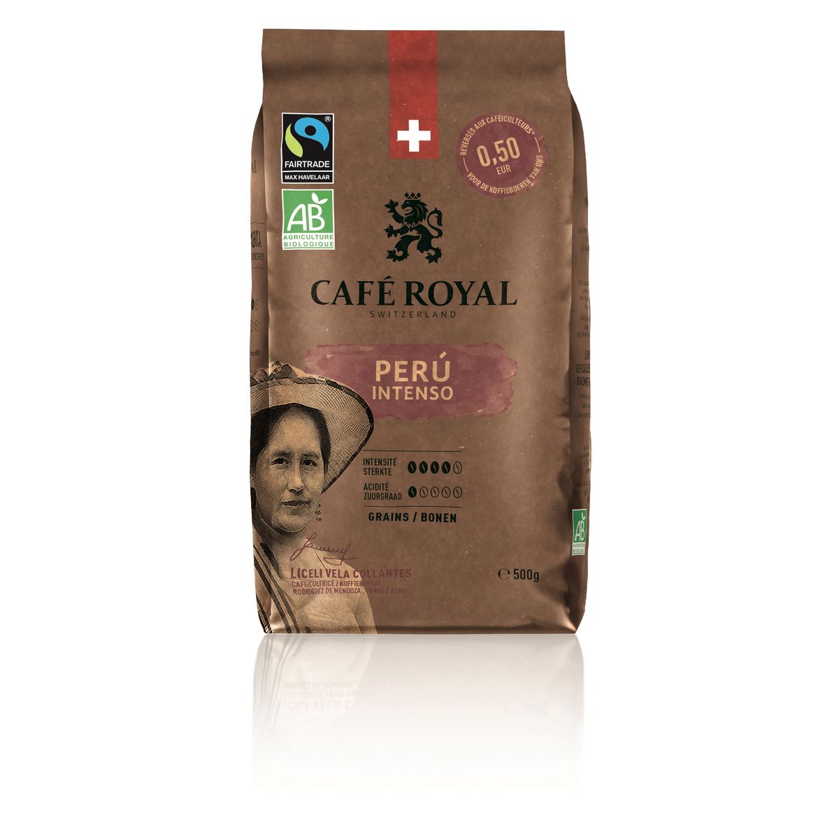 Café en grains Méo Max Havelaar, 100% arabica, 1 kg - Café en