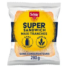 SCHAR Super Sandwich Pain sans gluten 280g
