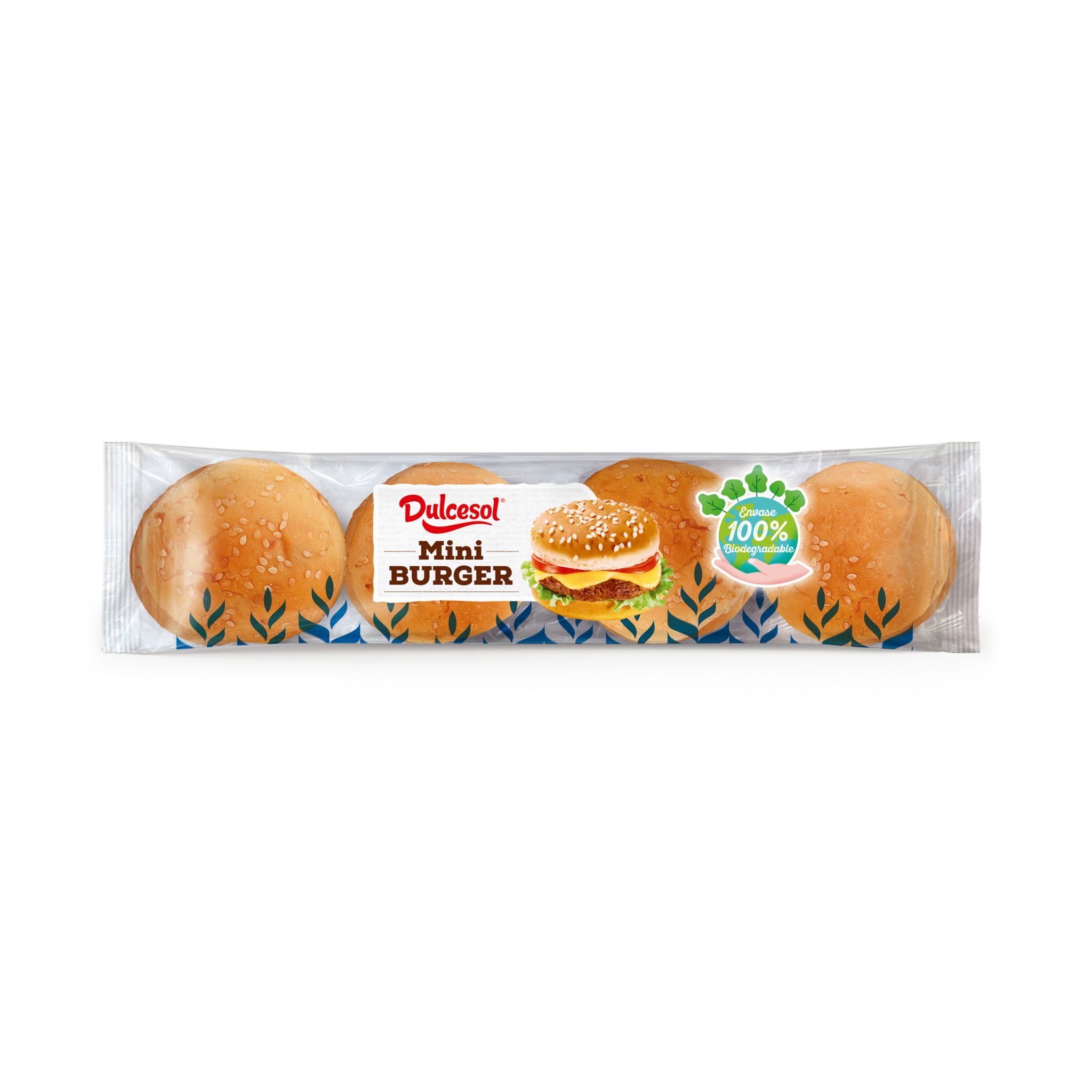 DULCESOL Pain mini burger 8 pièces 190g pas cher 